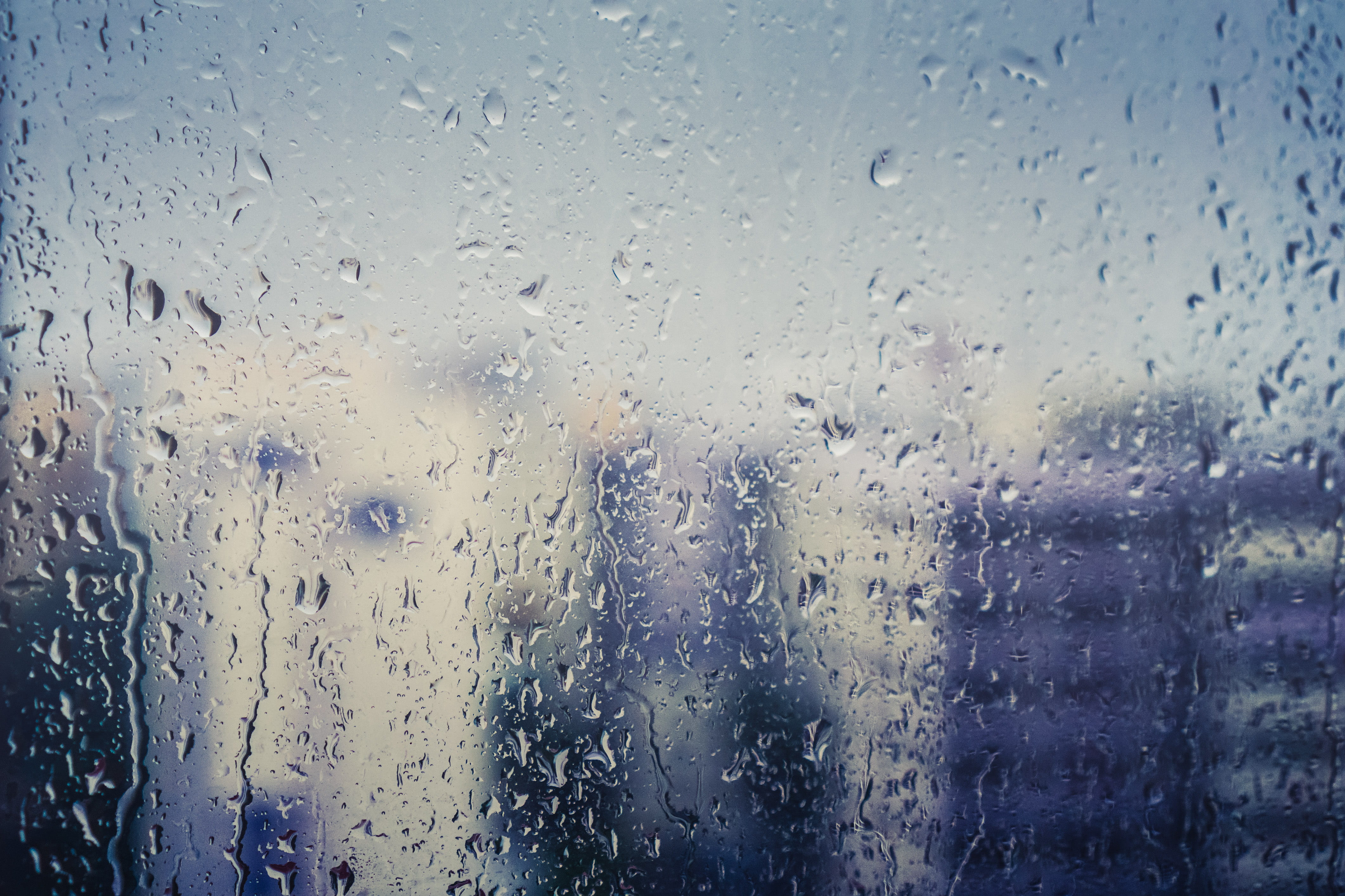 nature, raindrop, drop, glass - material, water, full frame, built structure, window, glass, indoors, wet, 4K, architecture, transparent, close-up, singapore, HD Wallpaper