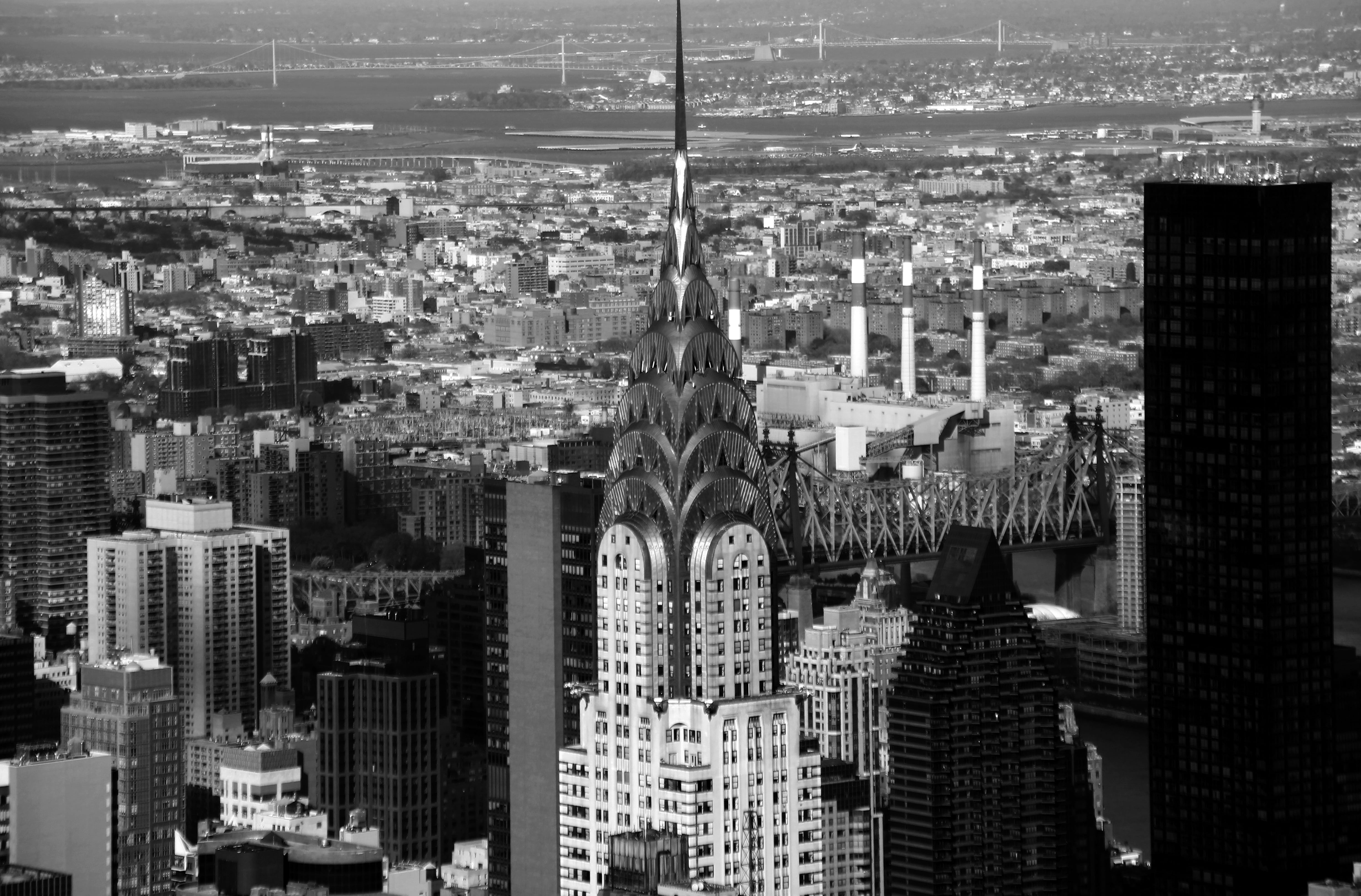 tower, architecture, empire State Building, crowded, office building exterior, aerial View, modern, metropolitan, building Exterior, manhattan, skyscraper, HD Wallpaper