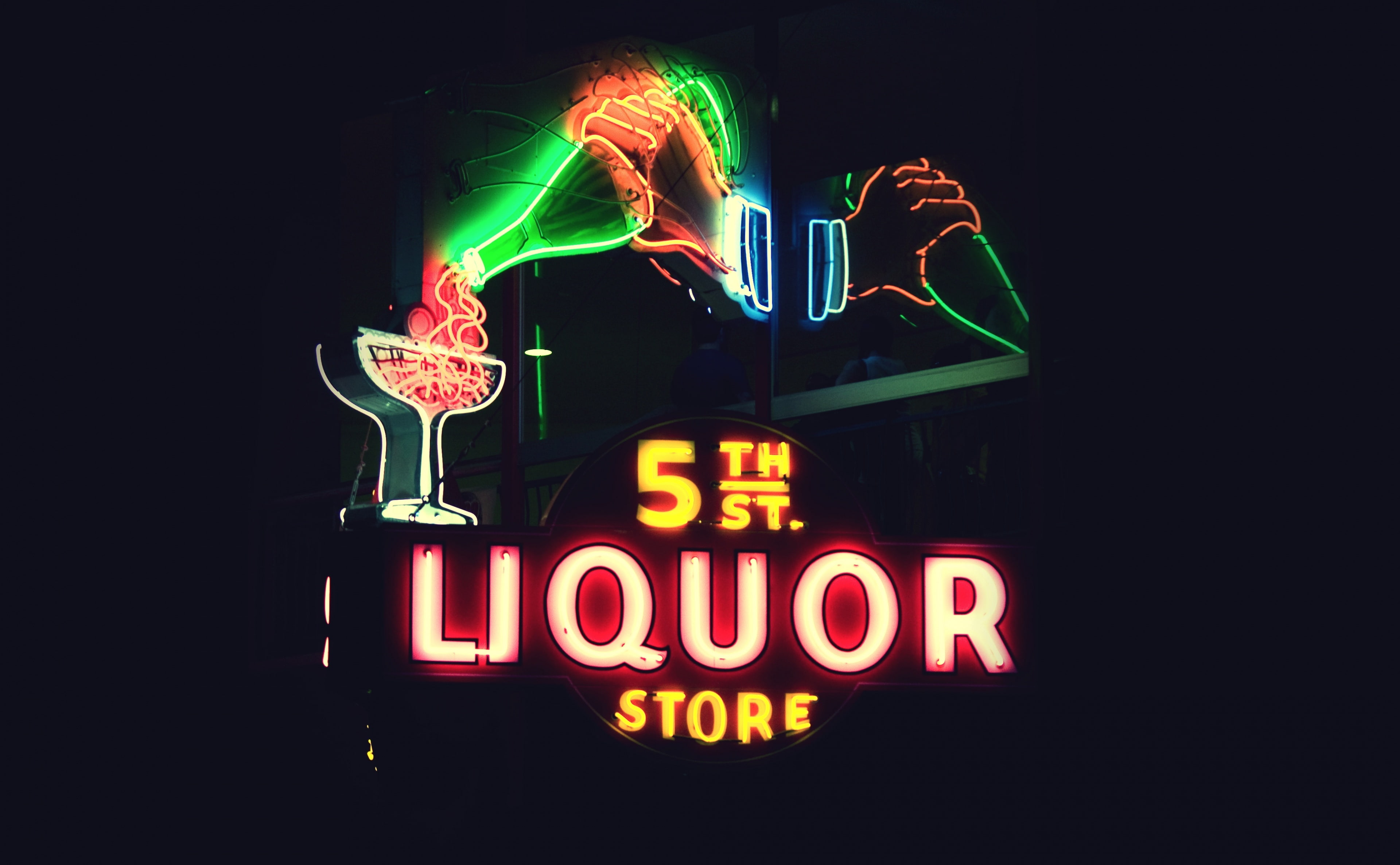 meet, clarkcounty, unitedstatesofamerica, Nevada, America, United, unitedstates, experience, States, 5thstreetliquorstore, Common, Black, Neon, fremont, HD Wallpaper