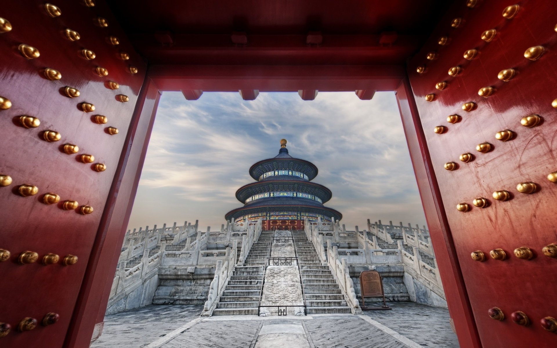 China, Temple Of Heaven, Beijing, 1080P, Temples, Temple, HD Wallpaper