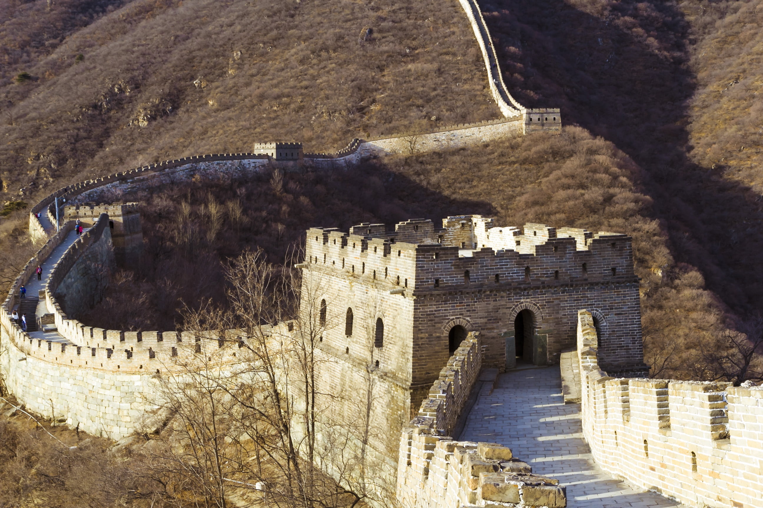 beijing, water, building exterior, building, high angle view, arch, sunlight, architecture, nature, travel, the past, day, no people, the scenery, river, HD Wallpaper
