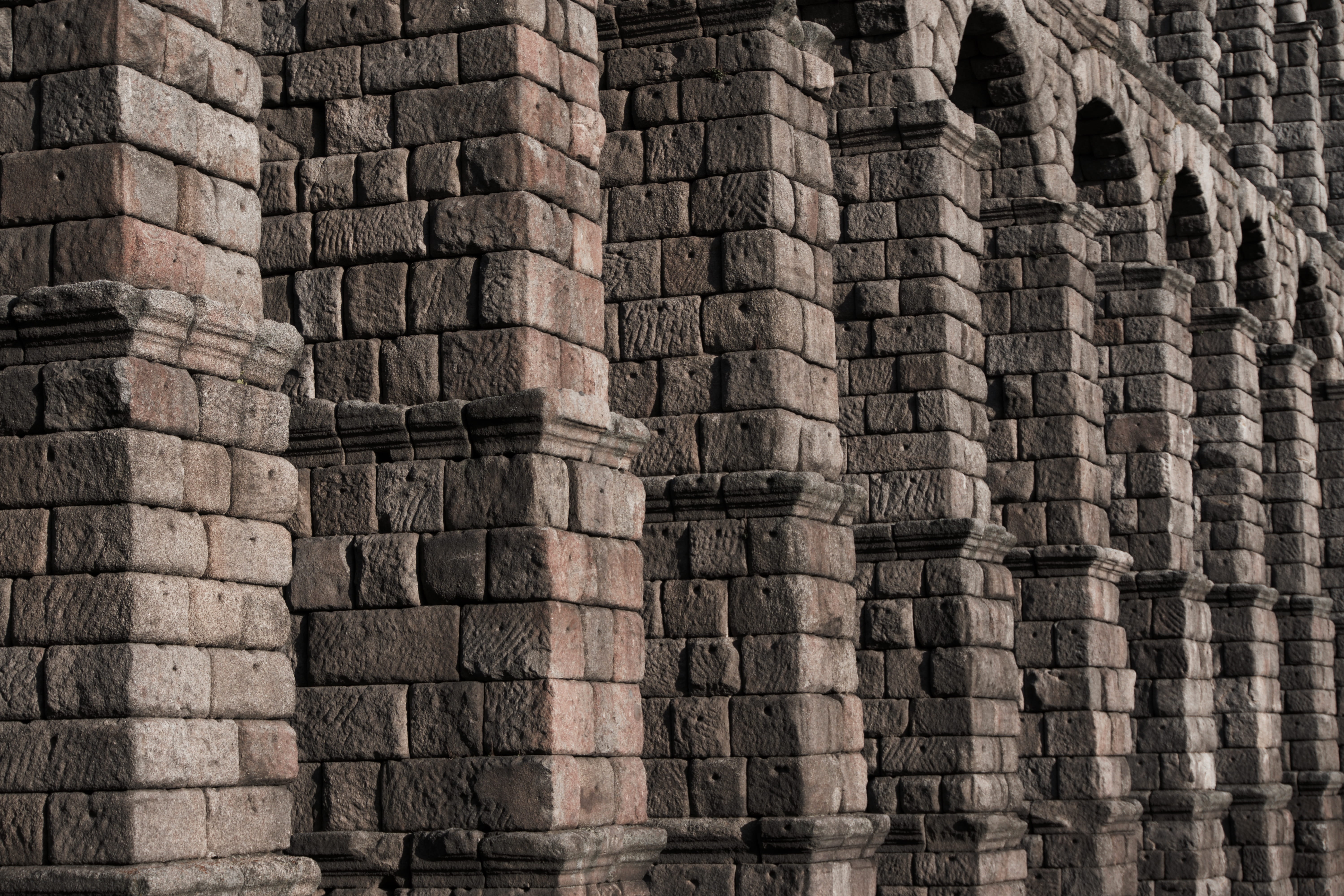 large group of objects, segovia, 5K, the past, built structure, architecture, building exterior, in a row, full frame, europe, side by side, old, wall - building feature, HD Wallpaper