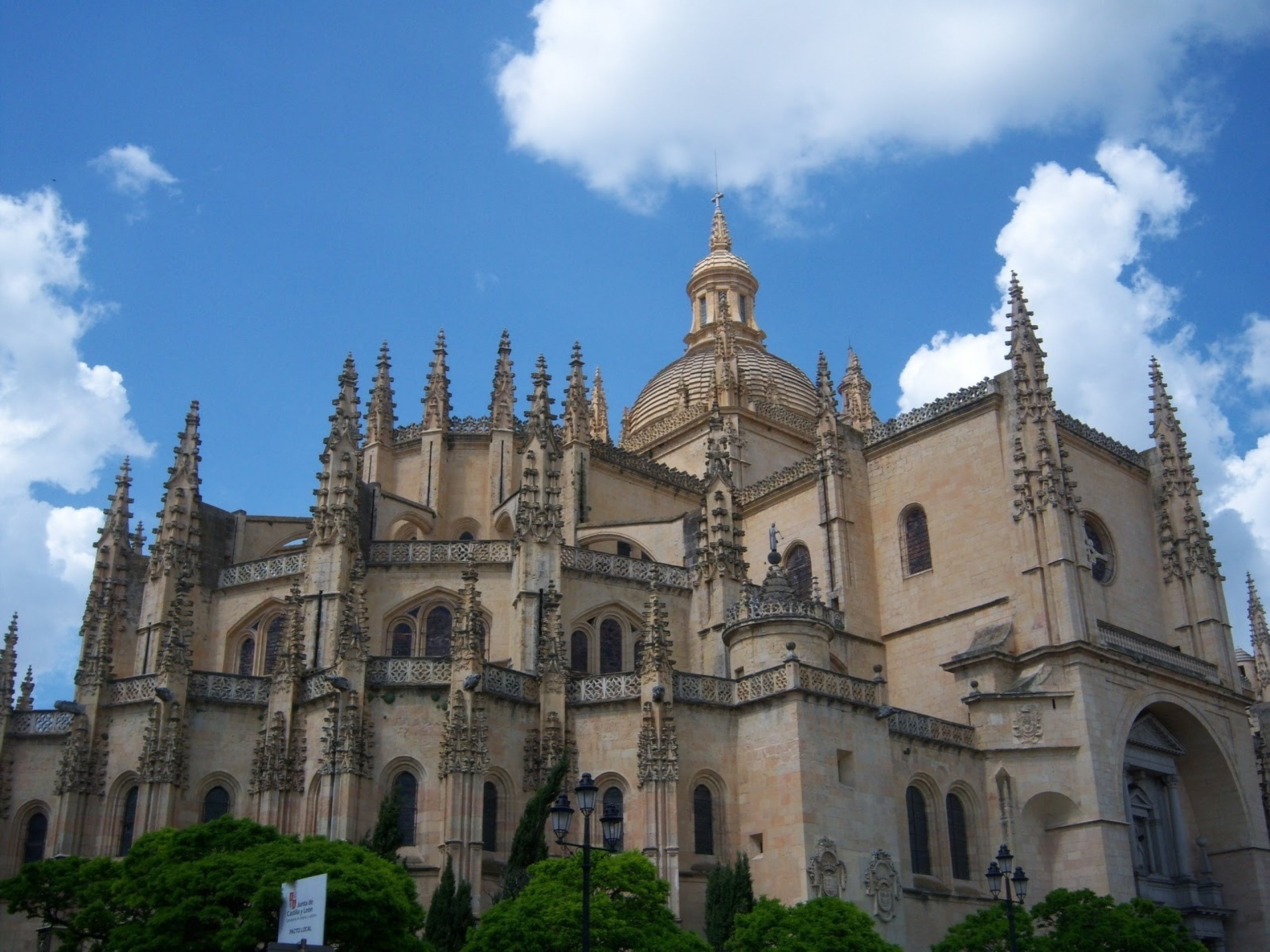 2K, segovia cathedral, HD Wallpaper