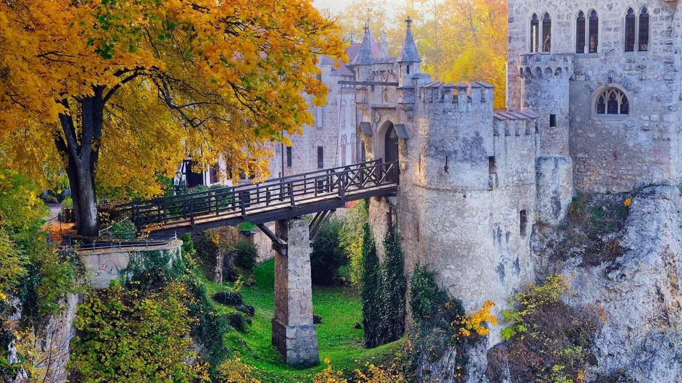 Building, 720P, Lichtenstein Castle (Württemberg), Castles, HD Wallpaper