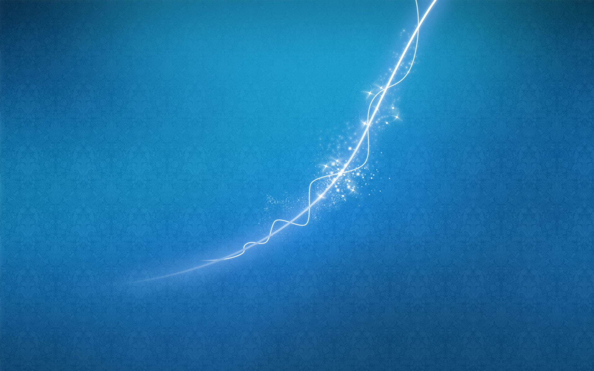 light, string, blue, 1080P, miracle, single, HD Wallpaper