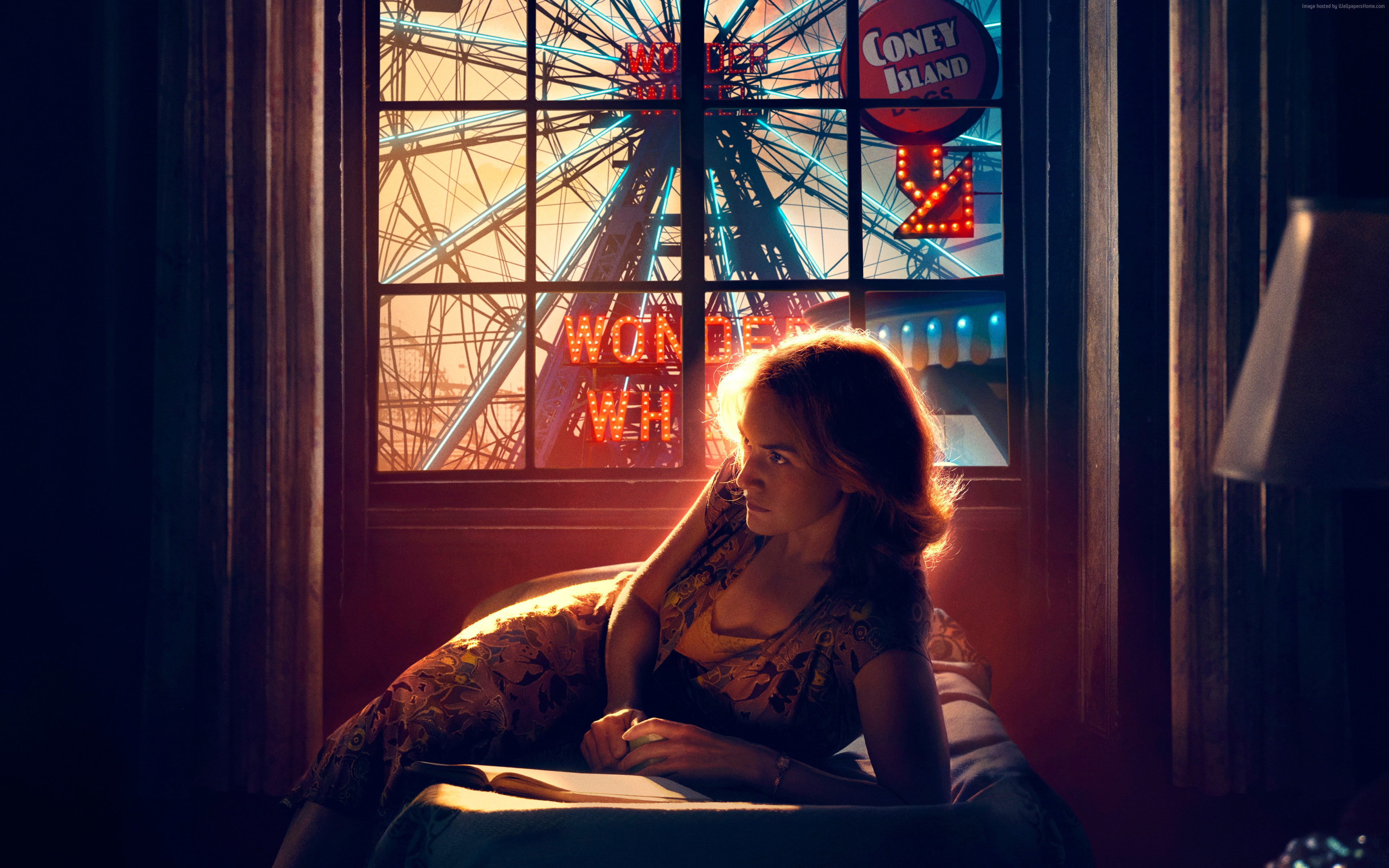 Kate Winslet, 4K, 4K, Wonder Wheel, HD Wallpaper