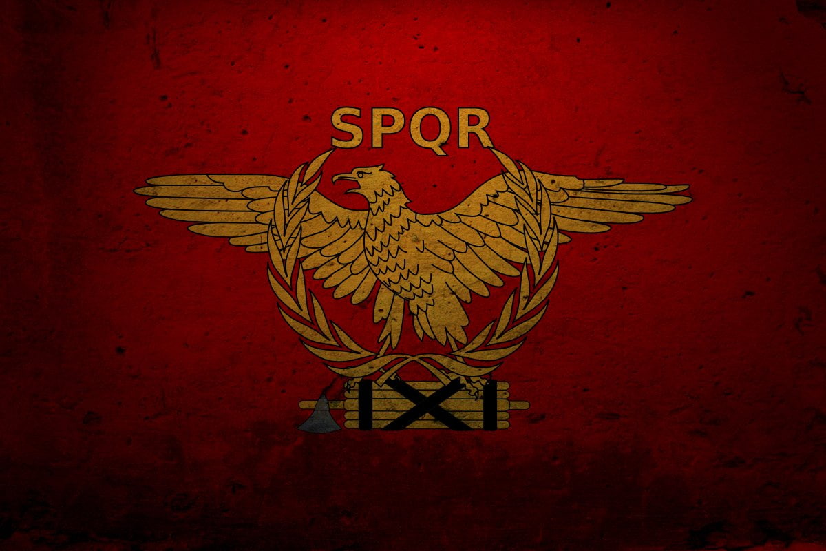 480P, Roman Legion Flag, Flags, HD Wallpaper