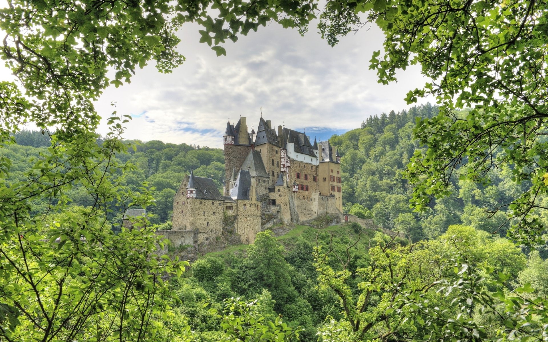 1080P, Castles, Eltz Castle, HD Wallpaper