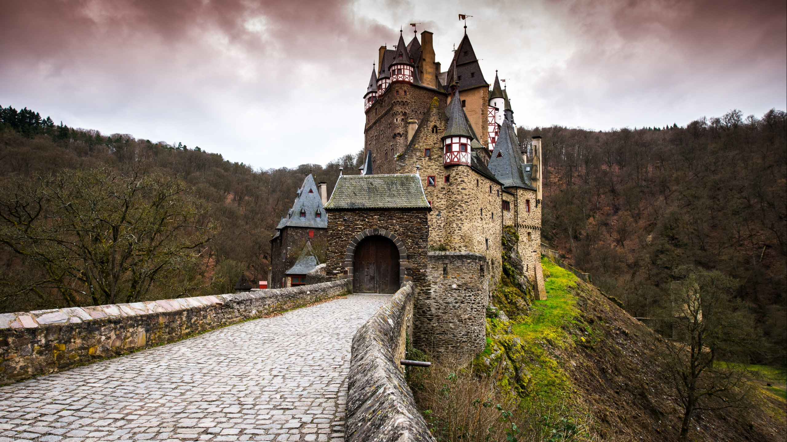 Castles, Eltz Castle, 2K, HD Wallpaper
