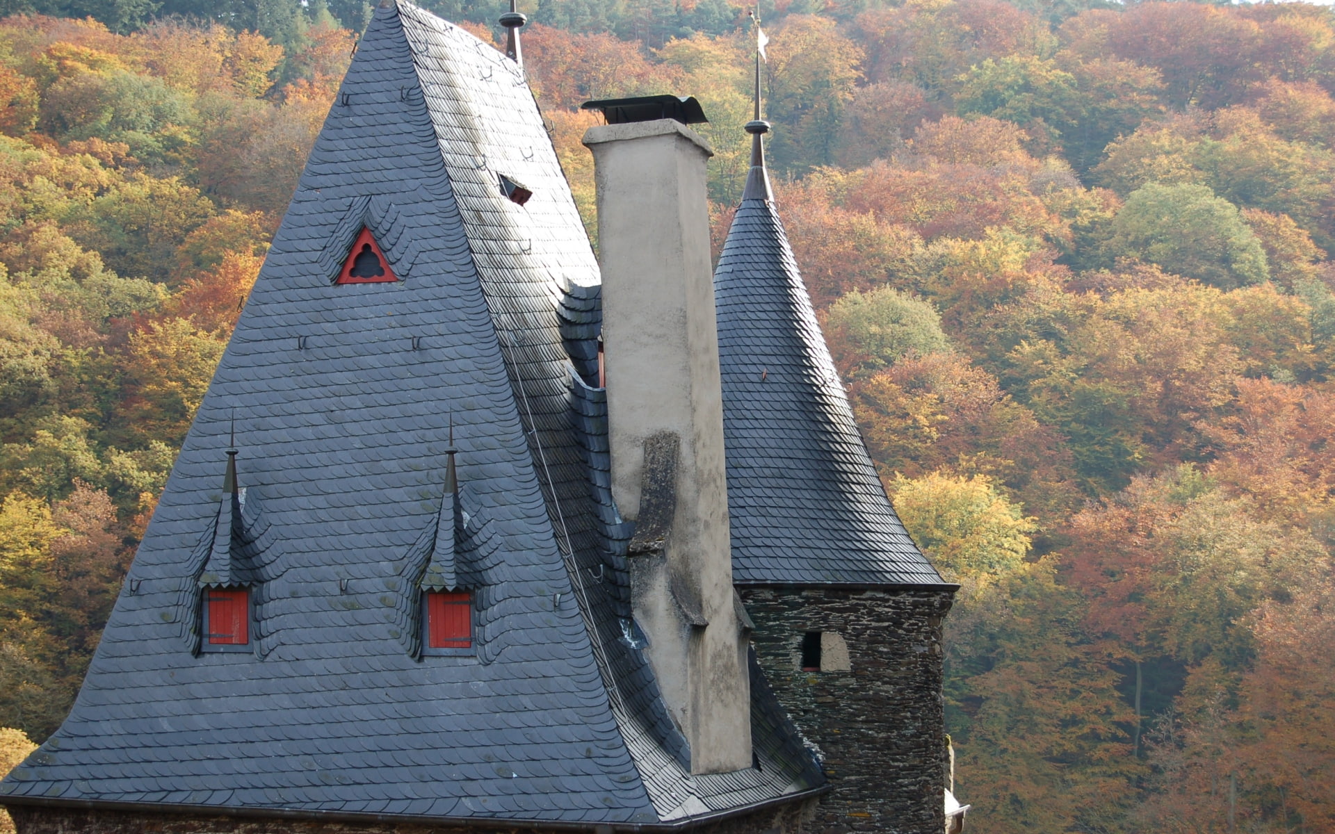 Castles, 1080P, Eltz Castle, HD Wallpaper