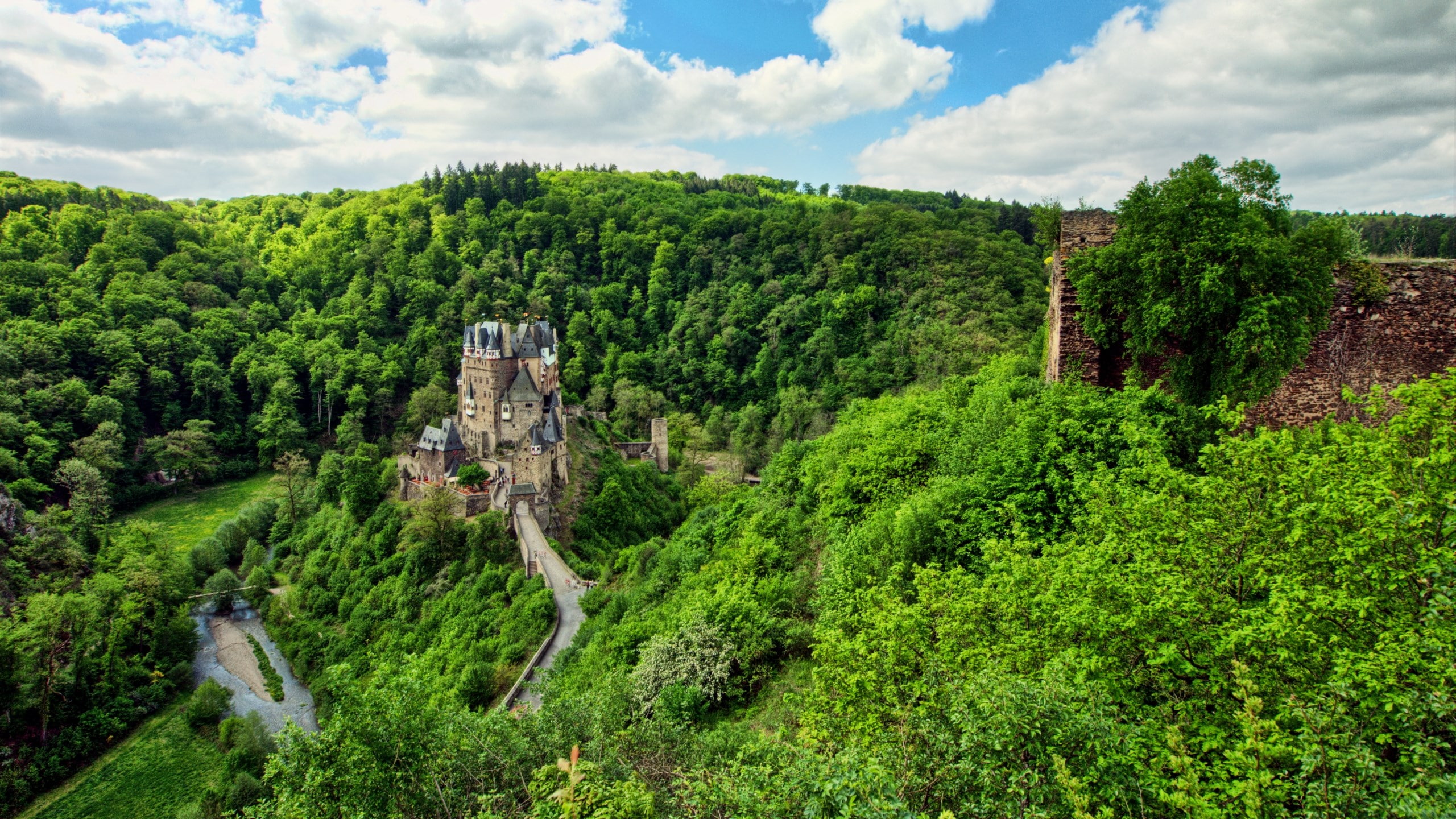 eltz castle, 2K, HD Wallpaper