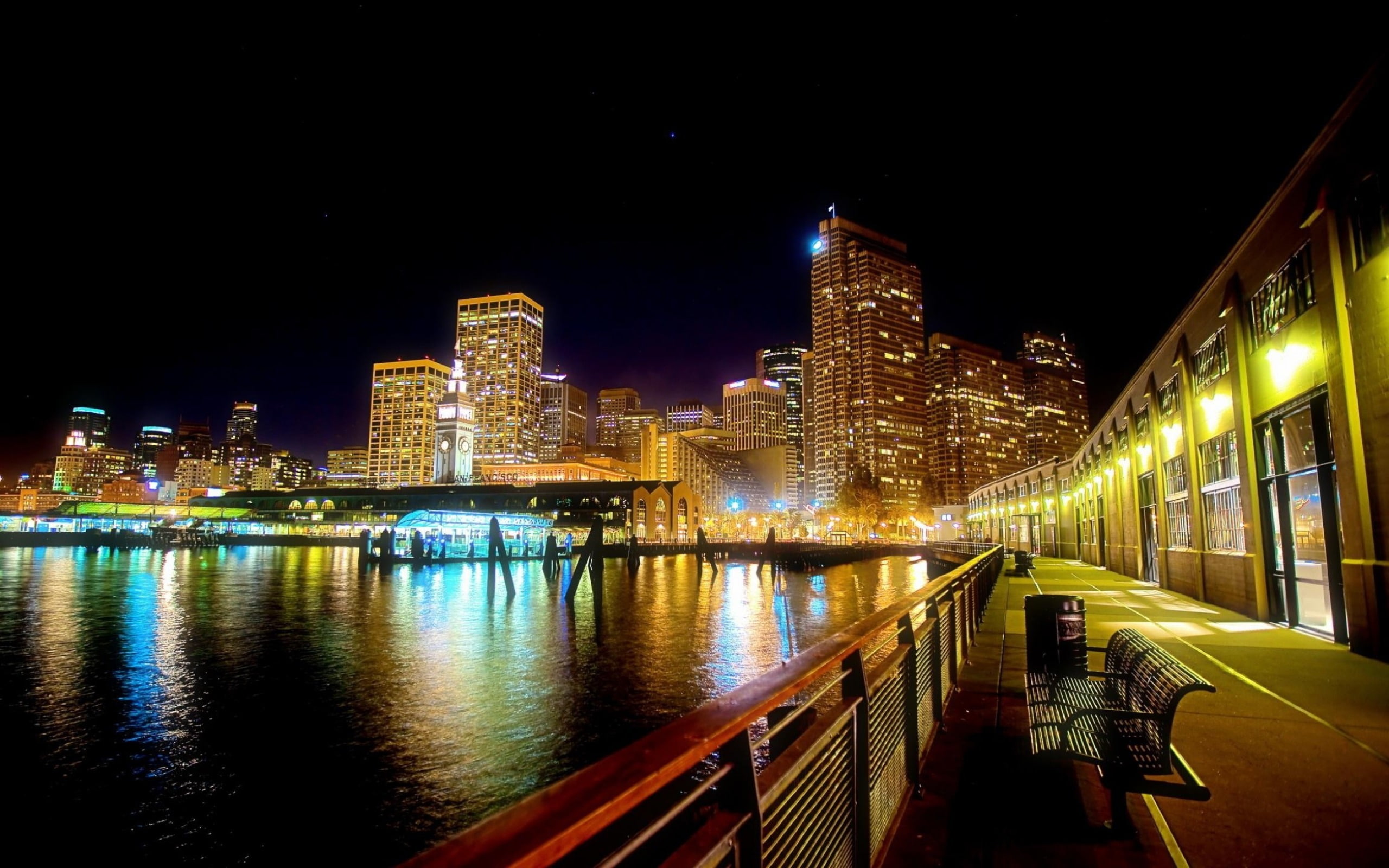 travel, cityscape, city, gang, connection, outdoors, tall - high, office building exterior, transportation, skyscraper, hd, chair, sky, water, HD Wallpaper