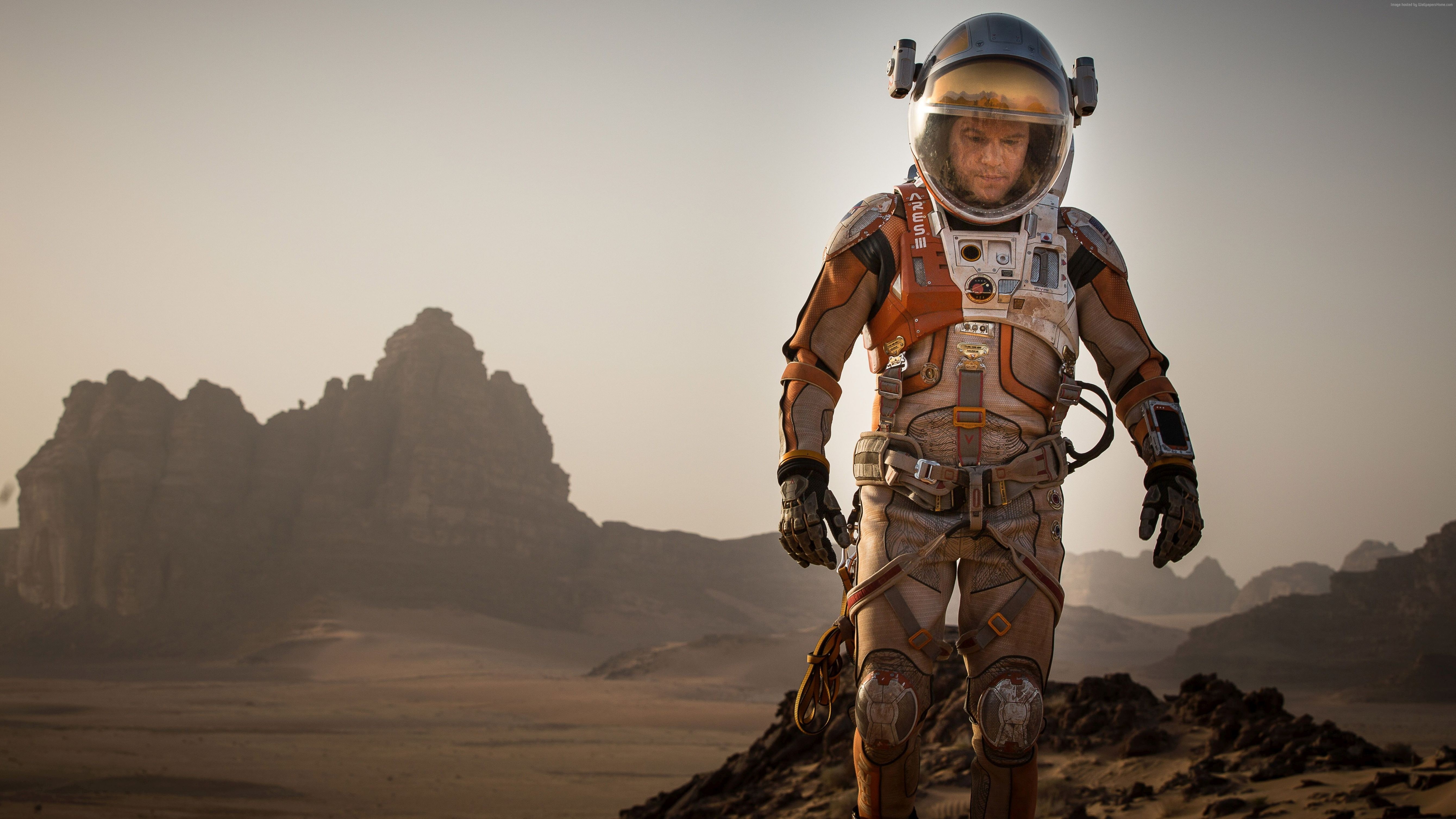 movie, Matt Damon, The Martian, 5K, Best Movies of 2015, HD Wallpaper