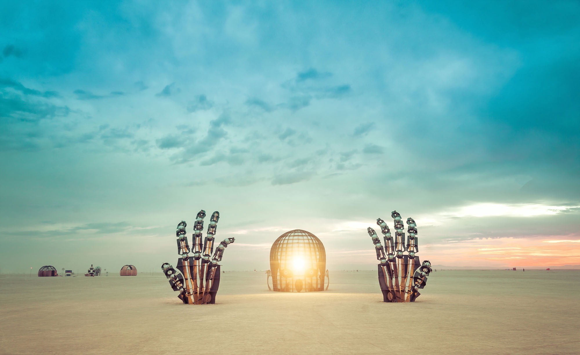 black-and-brown, sky, Instagram, robot, 1080P, black, hands, two, brown, sunset, Photo, HD Wallpaper
