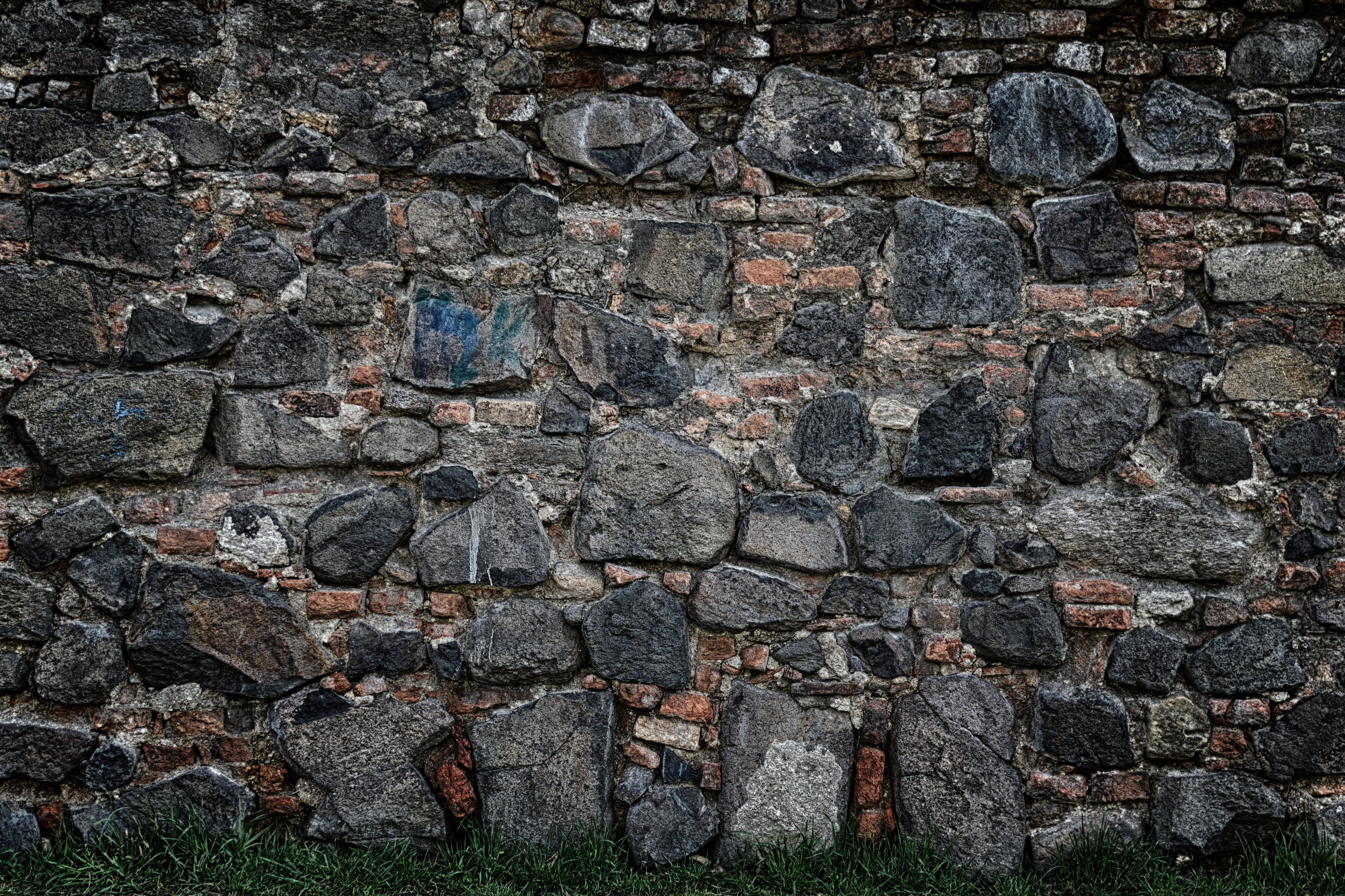 ruined, full frame, stone wall, rock, gray, concrete, brick, built structure, texture, stone, old wall, backgrounds, wall, architecture, background, day, HD Wallpaper