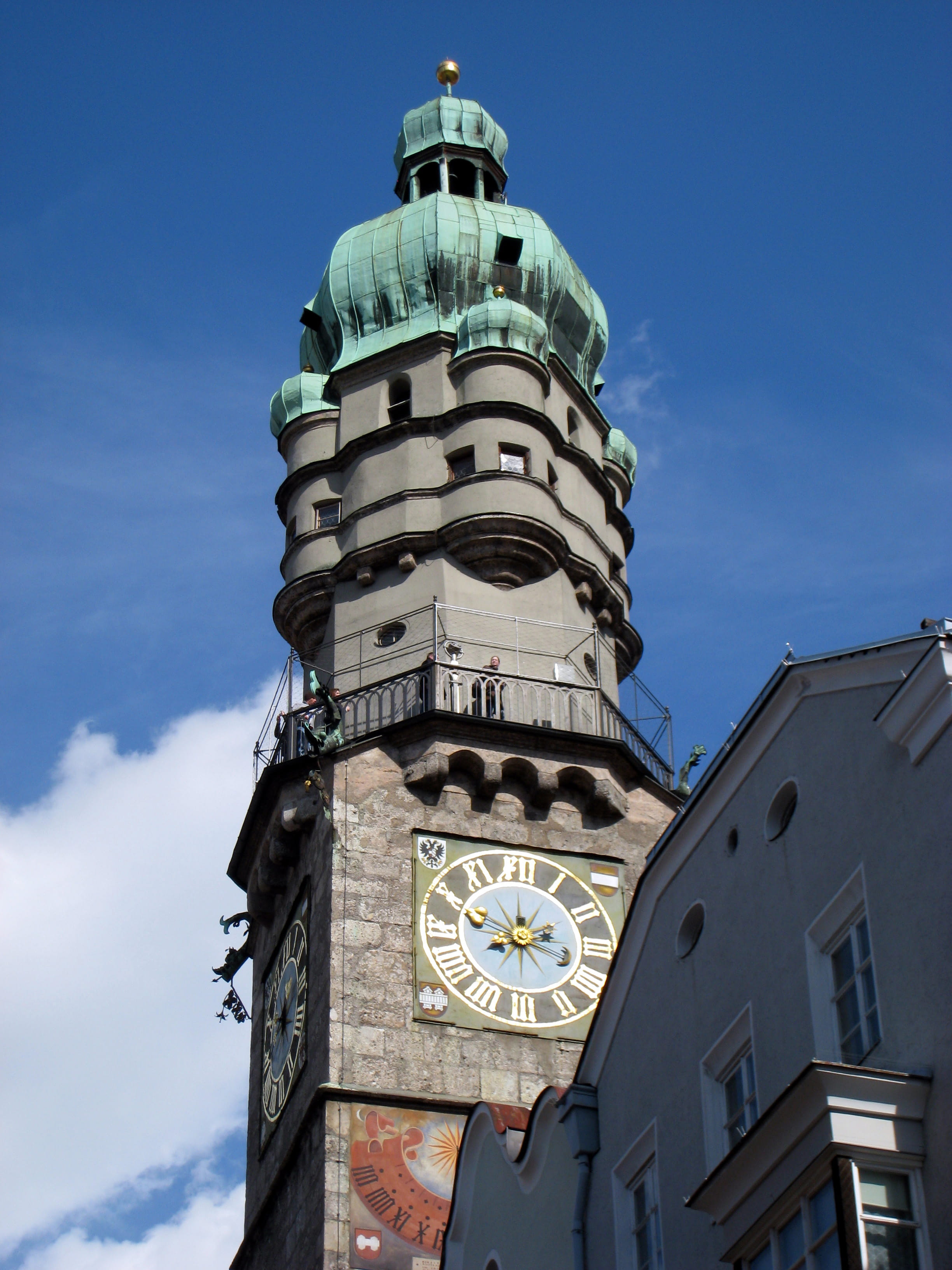 city, tall - high, tourism, travel destinations, 2K, outdoors, built Structure, public domain, Austria, clock, no people, building, tower, architecture, Phone HD Wallpaper