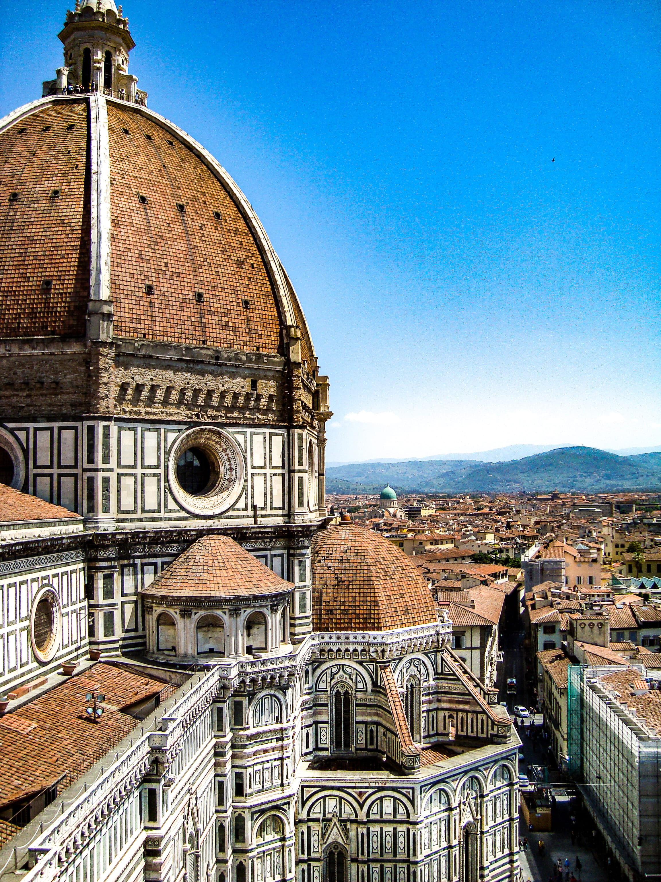 landscape, belief, church, spirituality, no people, dome, building exterior, daylight, painted, sky, cityscape, travel destinations, tuscany, gothic, cupola, Phone HD Wallpaper