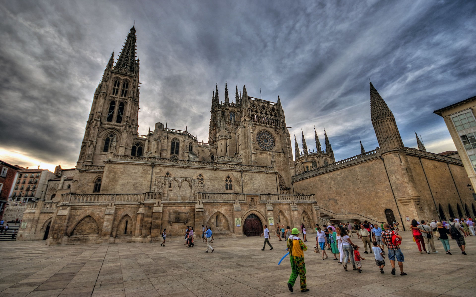 1080P, Burgos, city, HD Wallpaper
