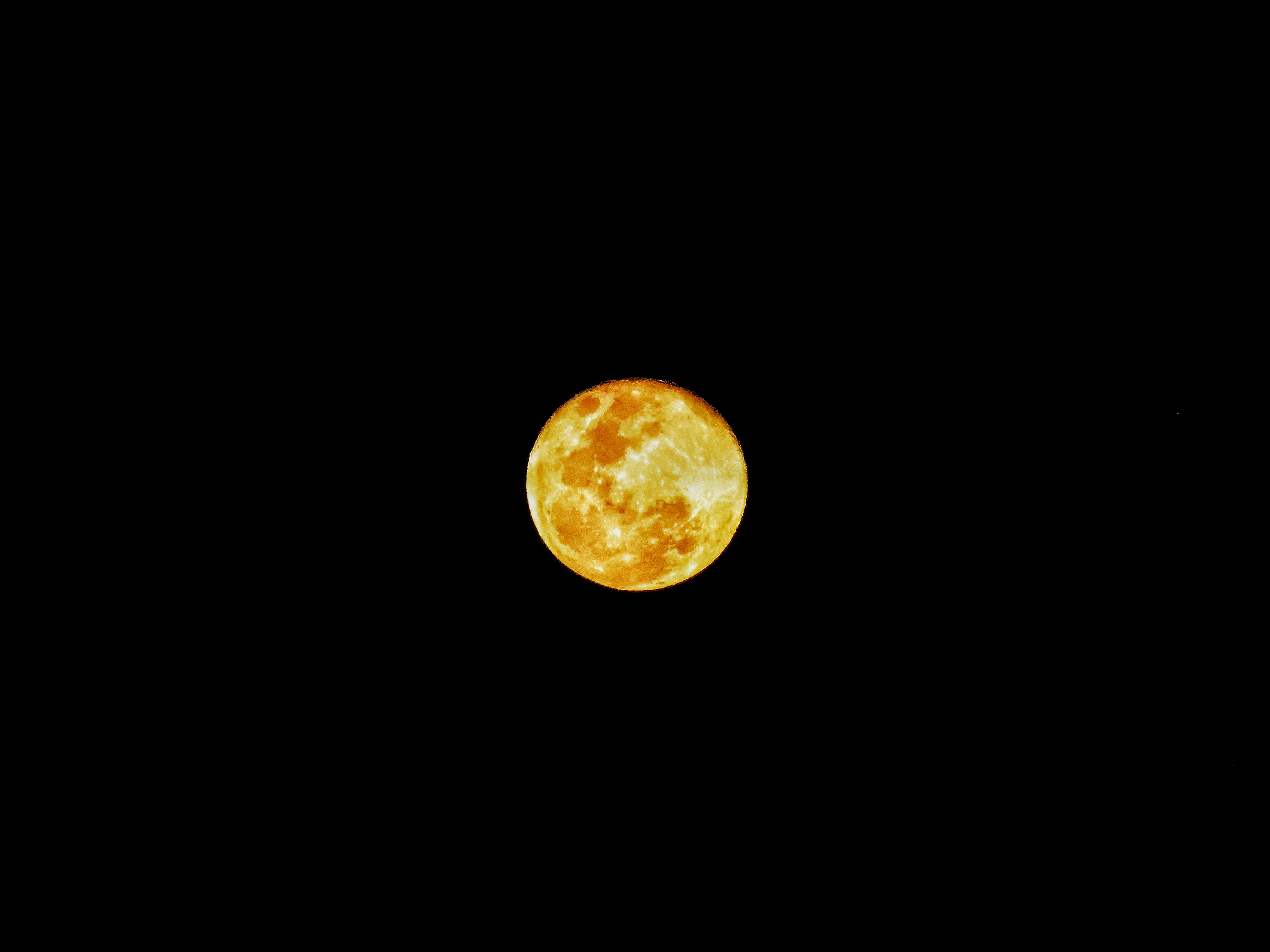 tranquility, outer space, night sky, moon, night, orange color, nature, galaxy, clear sky, circle, shape, copy space, space, beauty in nature, geometric shape, HD Wallpaper