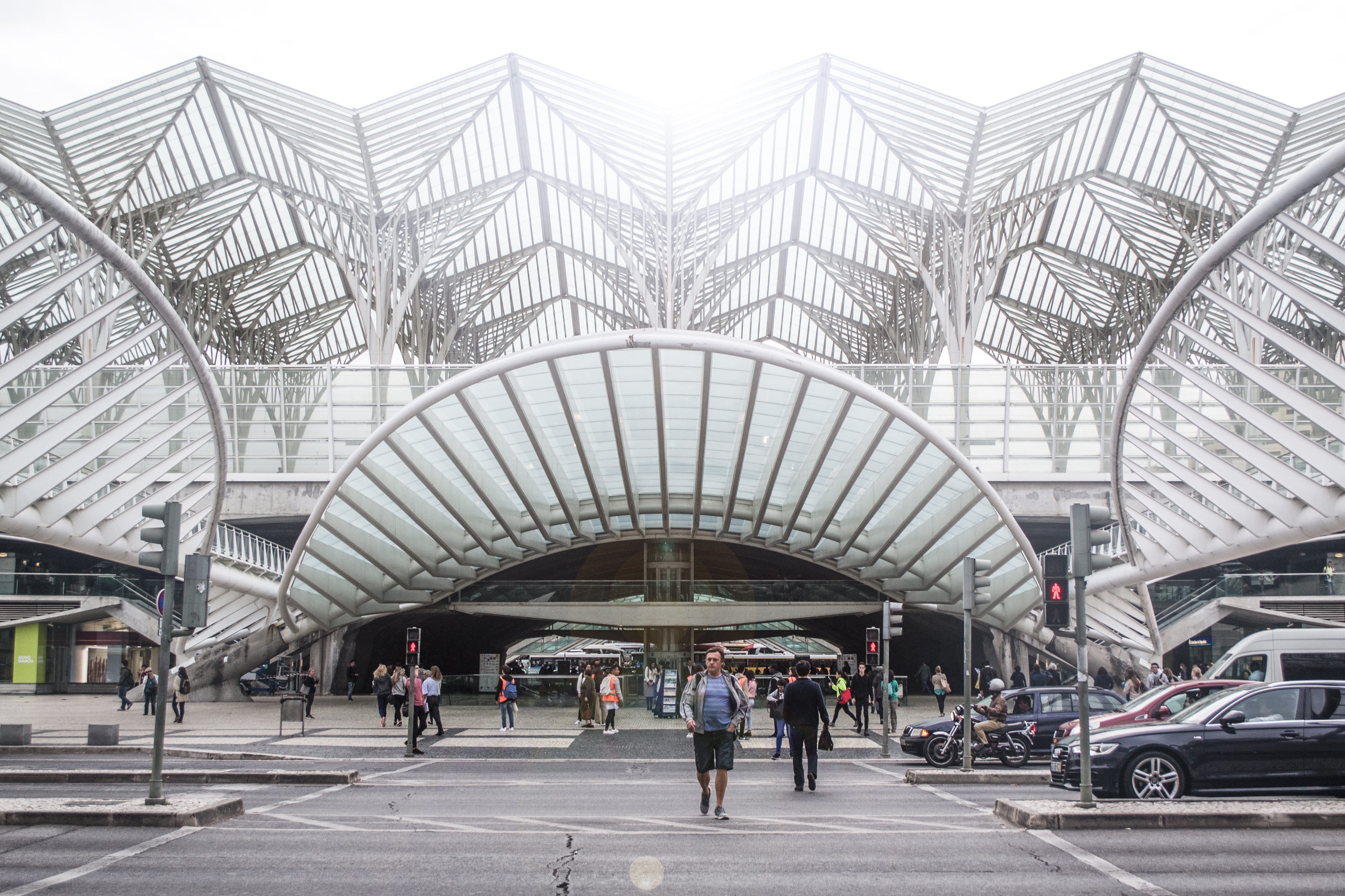 building exterior, travel, calatrava, women, lisbona, group of people, built structure, motor vehicle, land vehicle, outdoors, day, lisbon, architecture, HD Wallpaper