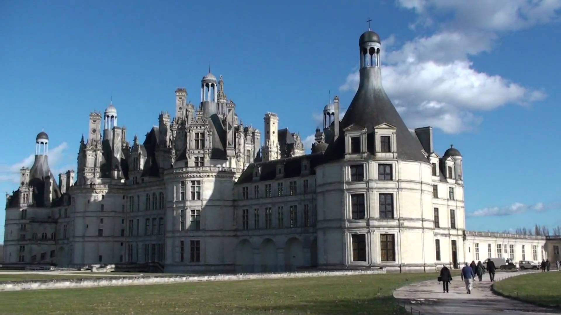 blanco, arquitectura, palacio, 1080P, castillo, HD Wallpaper