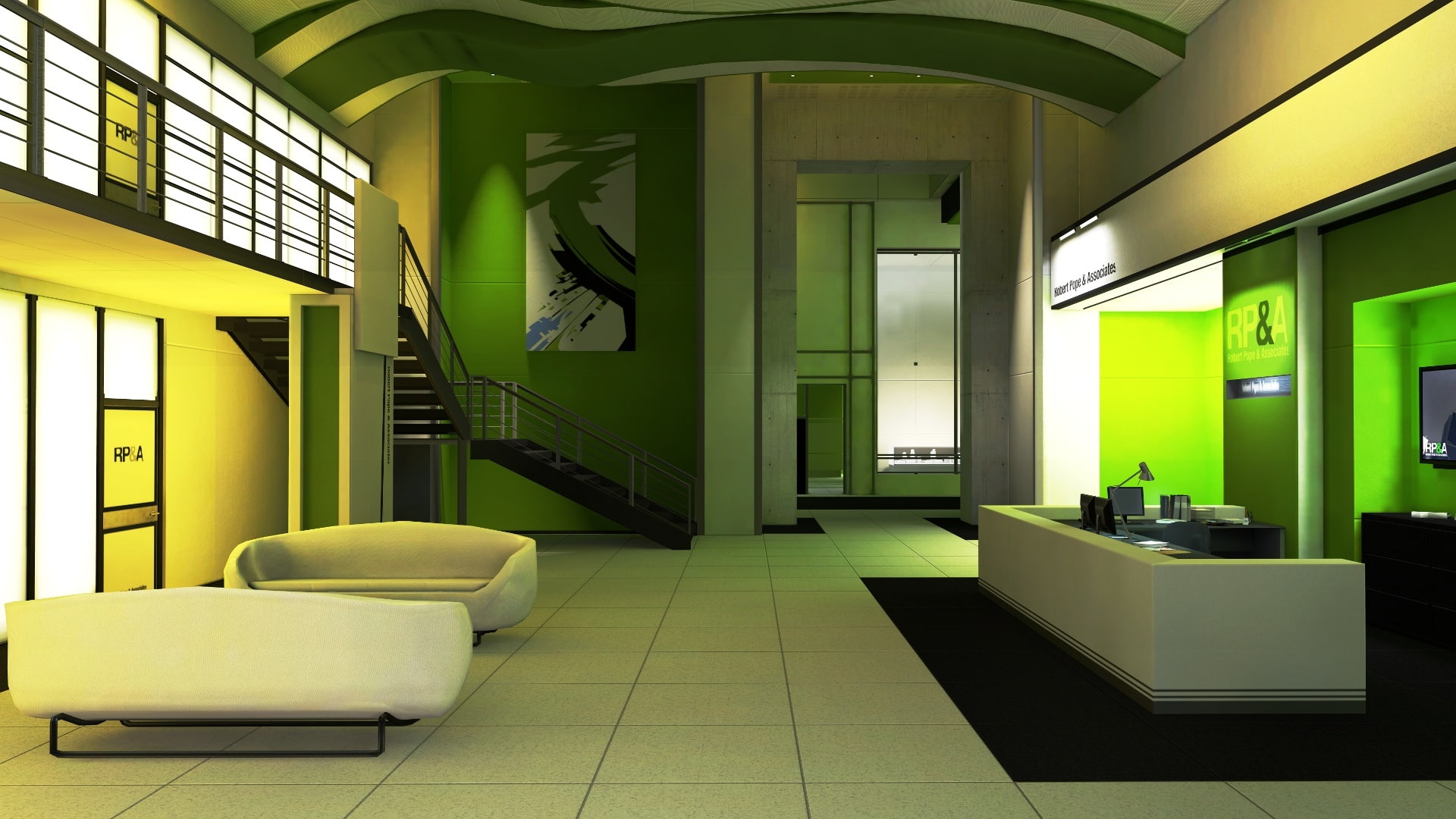 1080P, salon, interior, muebles, HD Wallpaper