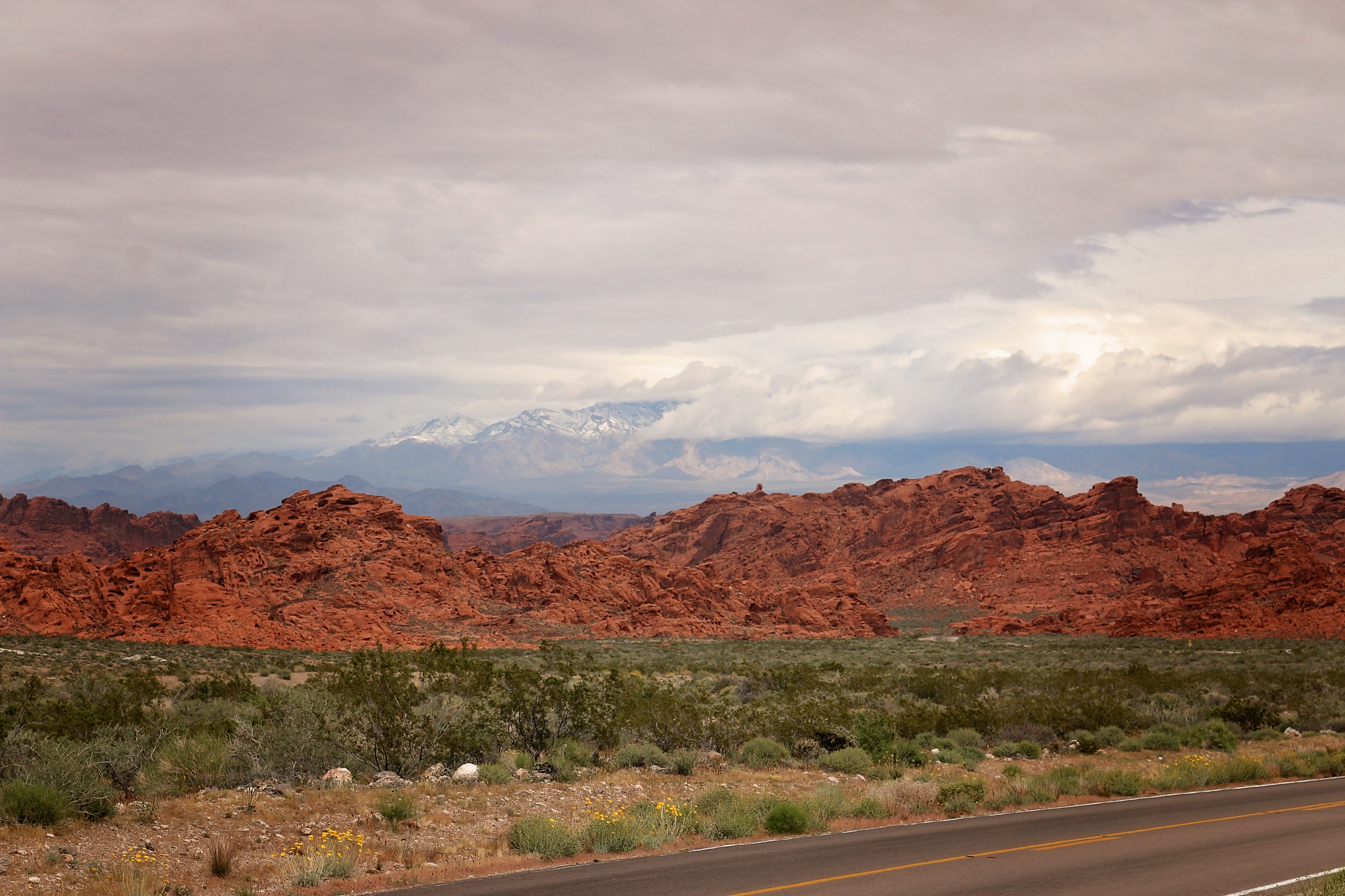 tranquil scene, no people, scenic, rock, transportation, lake mead, mountain, scenics - nature, light, day, land, sunrise, outdoor, stone, sand, scenery, HD Wallpaper