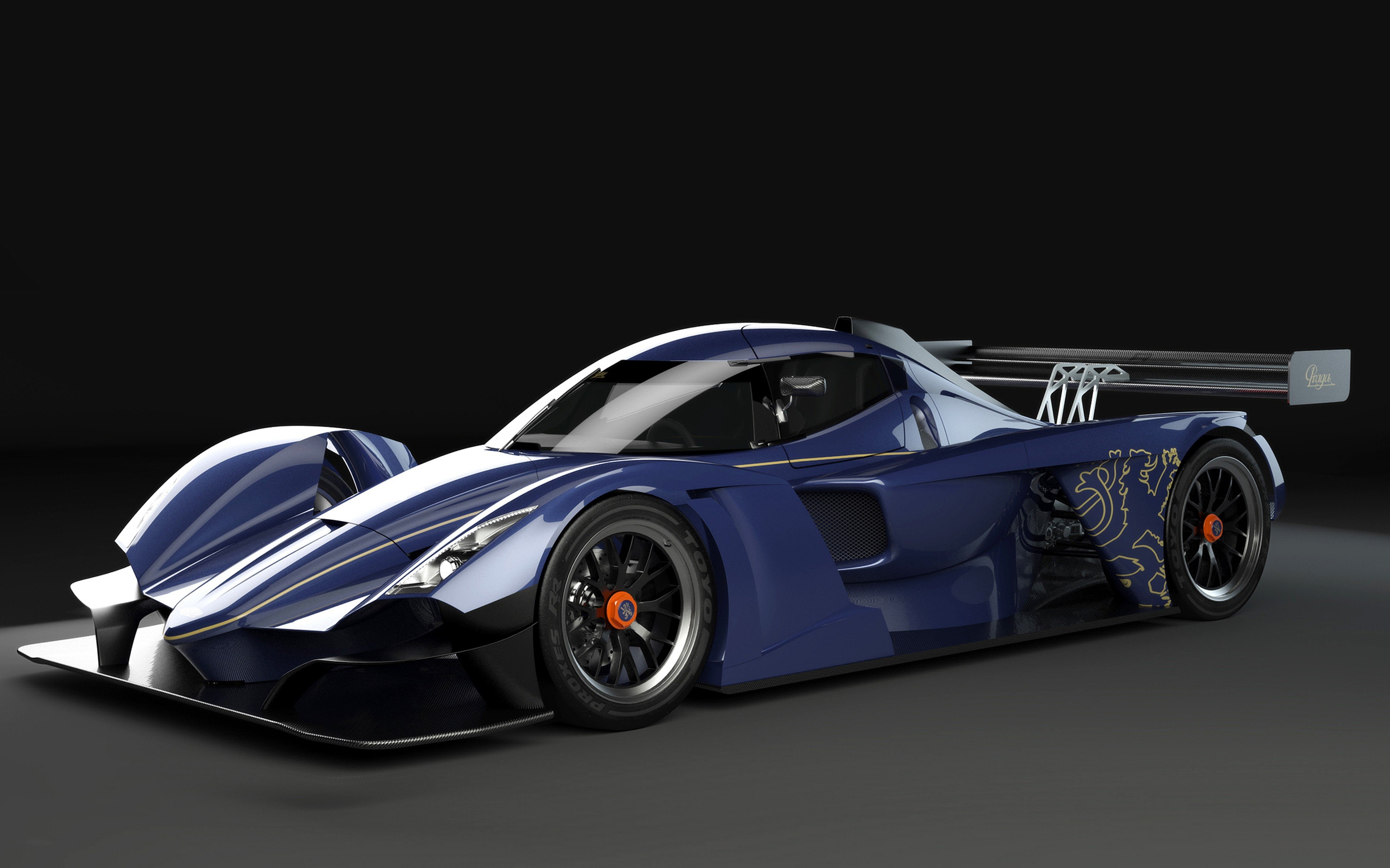 supercar, racing, vehicle, 4000x2500, car, 4K, race, praga r1, 2013, HD Wallpaper