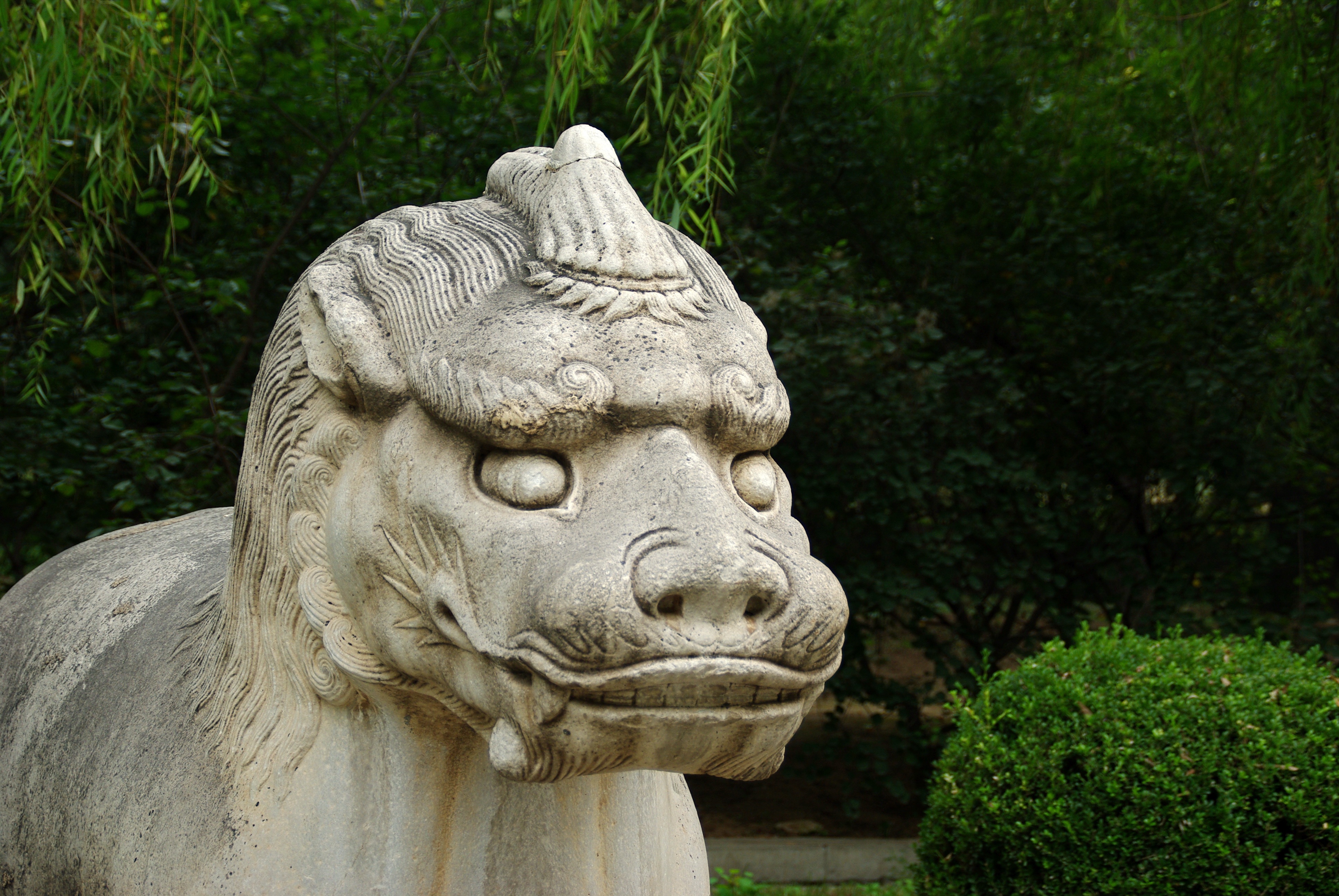 craft, no people, nature, stone material, park - man made space, close-up, solid, focus on foreground, pekin, china, plant, art and craft, creativity, mythology, HD Wallpaper