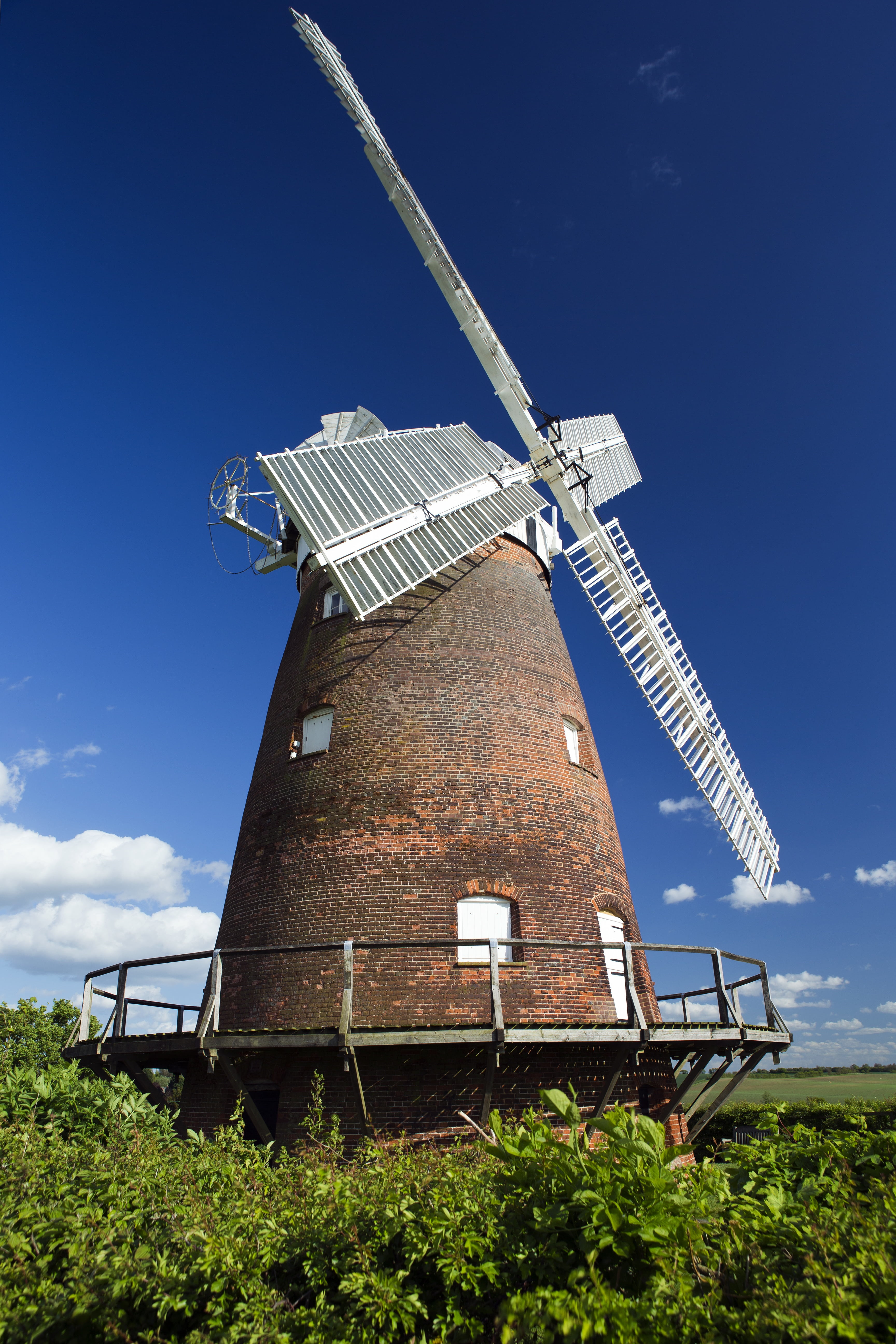 nature, environmental conservation, no people, plant, renewable energy, outdoors, alternative energy, red brick, environment, turbine, england, wind power, Phone HD Wallpaper
