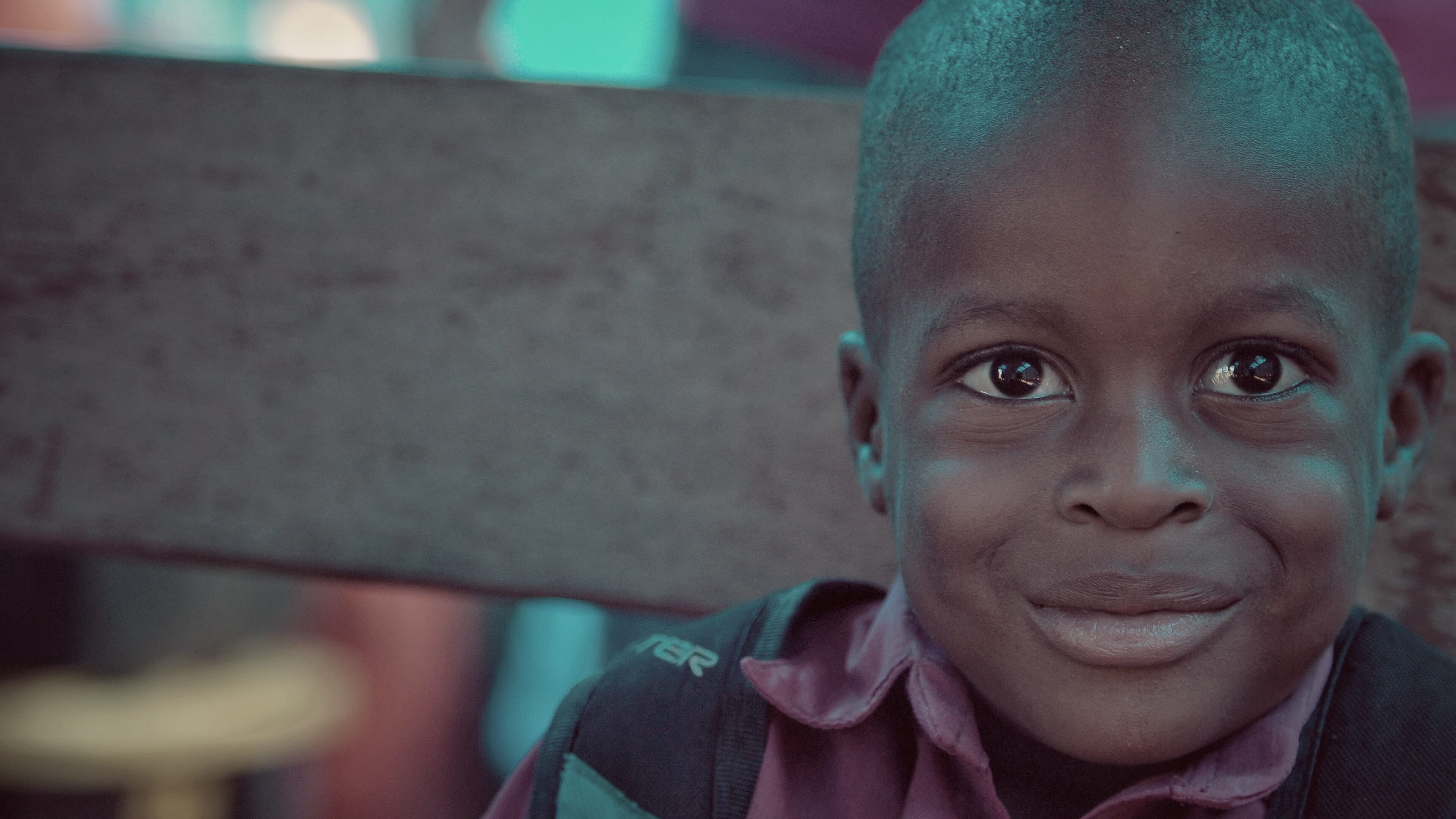 clothing, childhood, sit, front view, haiti, smiling, one person, innocence, indoors, kid, student, copy space, focus on foreground, teenager, apparel, HD Wallpaper