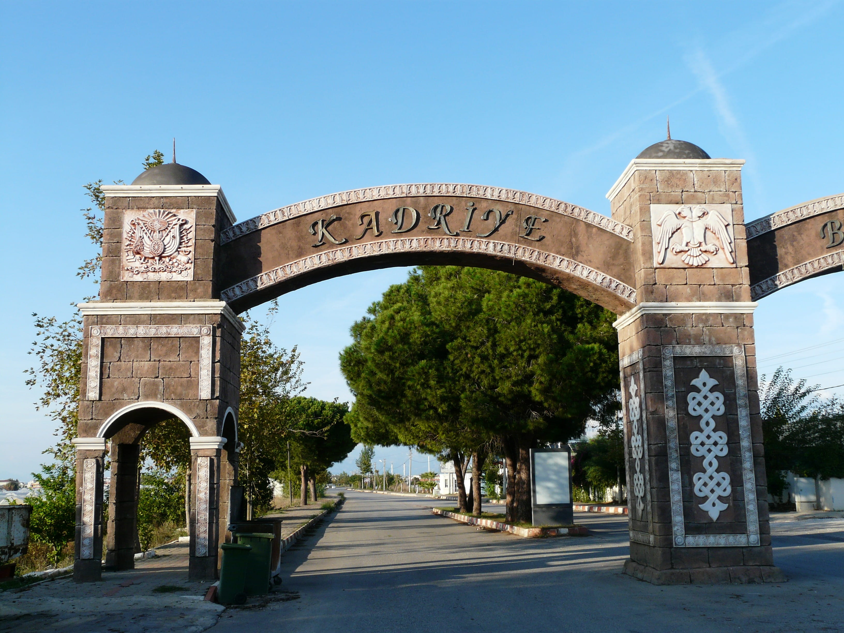 2K, antalya, arch, outdoors, architecture, day, city, travel destinations, Archway, tree, nature, turkish riviera, plant, no people, travel, Oriental, HD Wallpaper