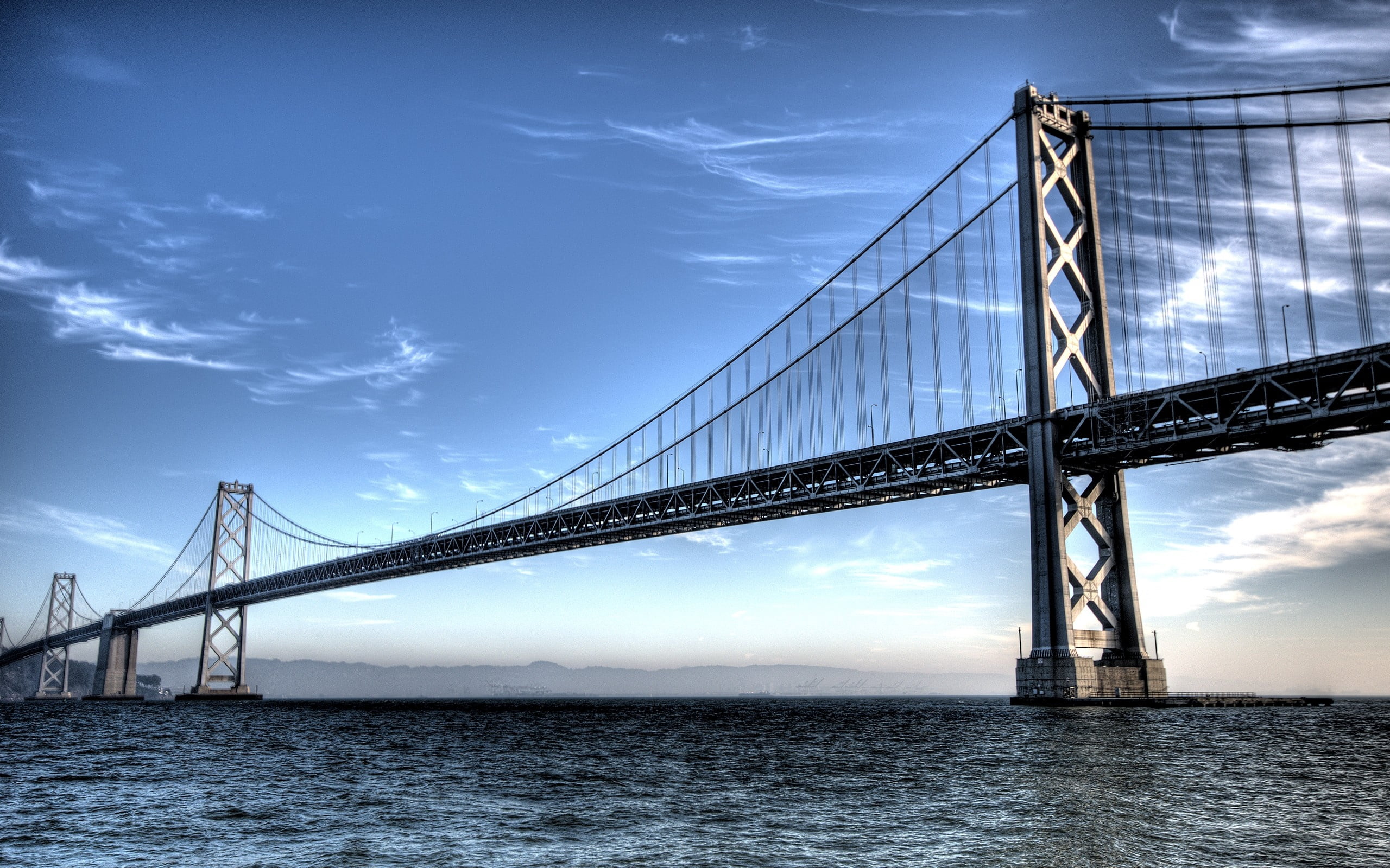 day, travel Locations, architecture And Buildings, nature, golden Gate Bridge, tower, bay, transportation, cloud - Sky, sky, engineering, bay Of Water, HD Wallpaper