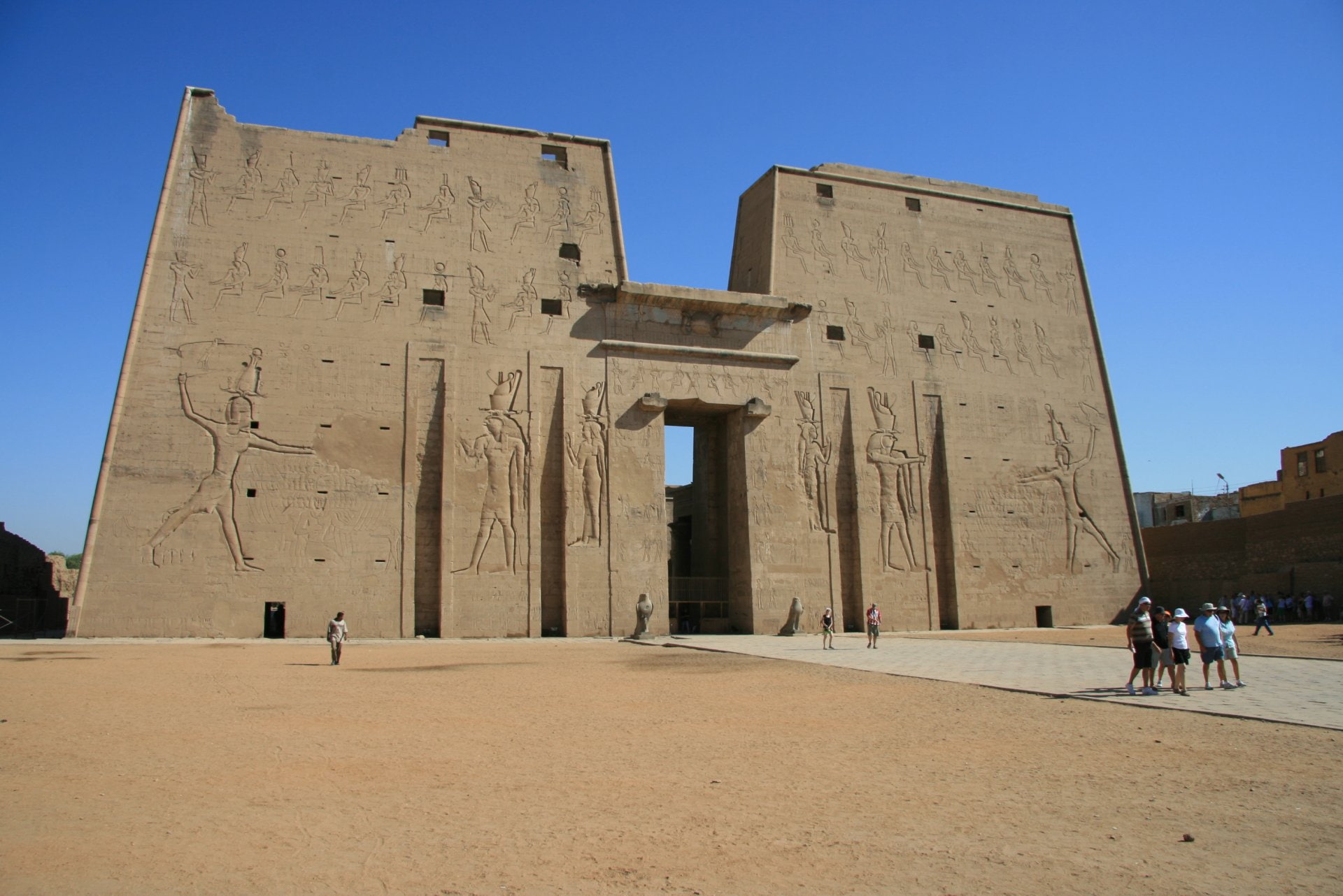 Man Made, Temple of Edfu, 1080P, HD Wallpaper