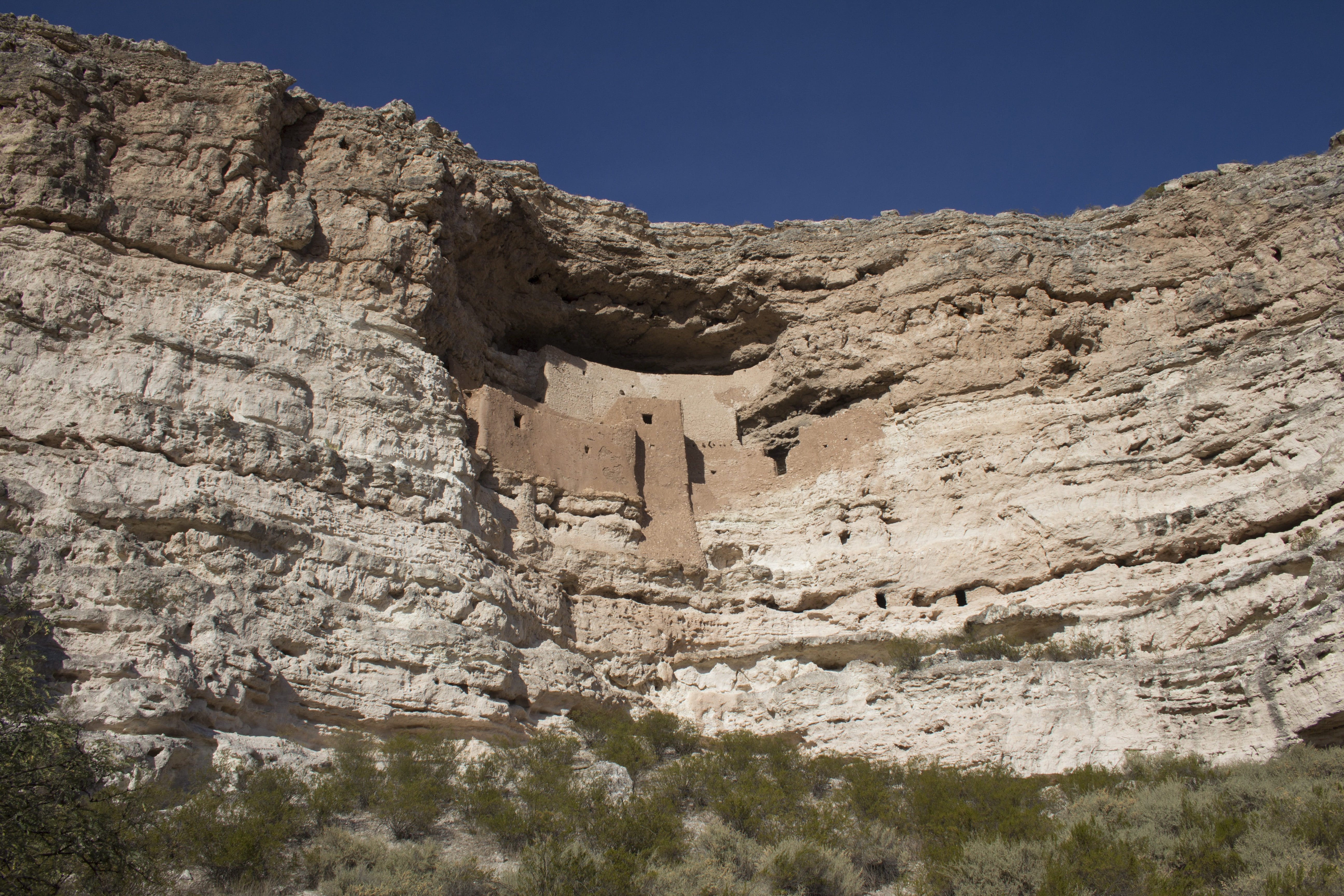 cliff, architecture, monument, historical, dwelling, ancient, arizona, the past, ancient civilization, montezuma, indian, solid, archaeological, building exterior, HD Wallpaper