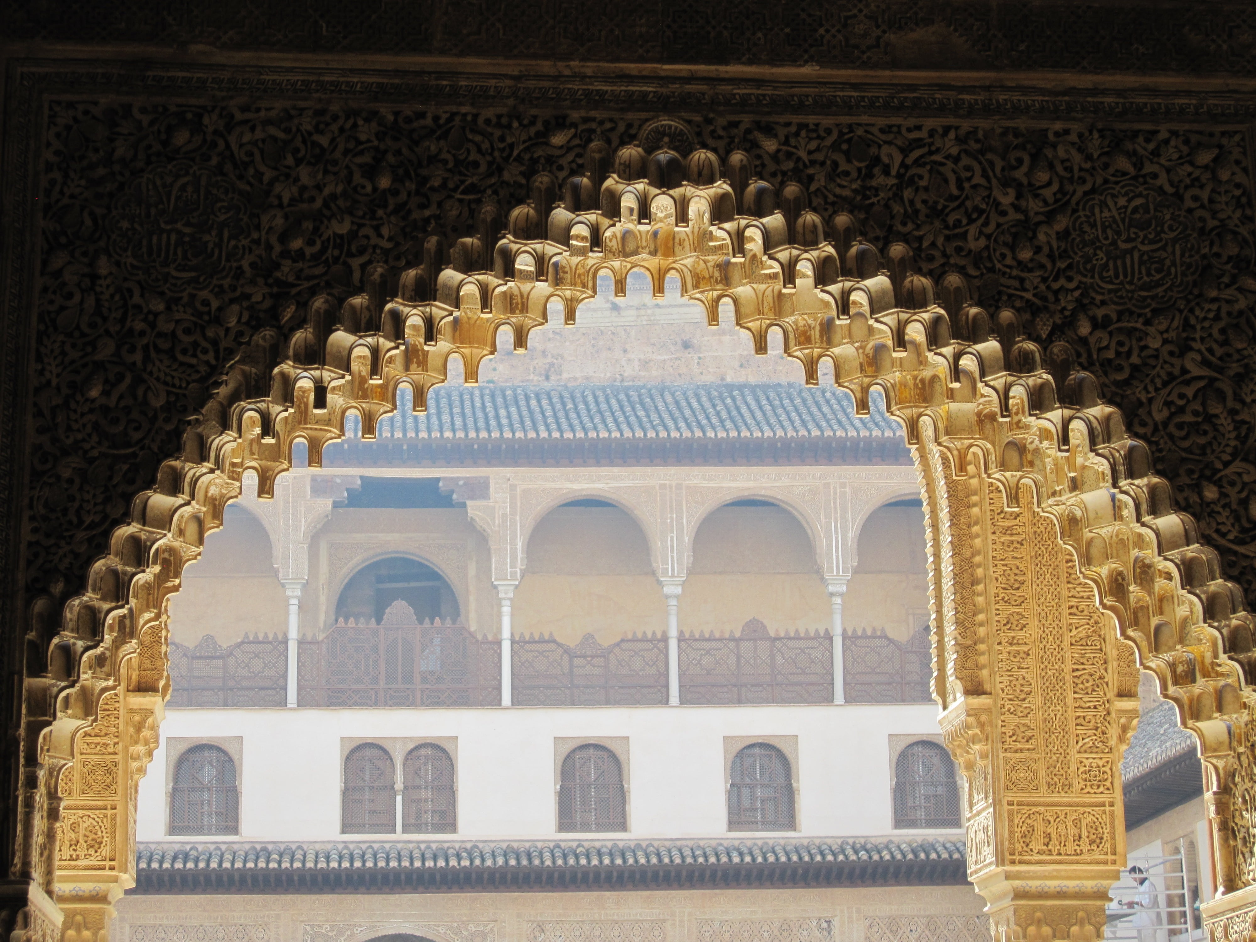 travel destinations, islamic art, world heritage, the past, 4K, building, tourism, alhambra, built structure, spain, belief, moorish, architecture, granada, HD Wallpaper