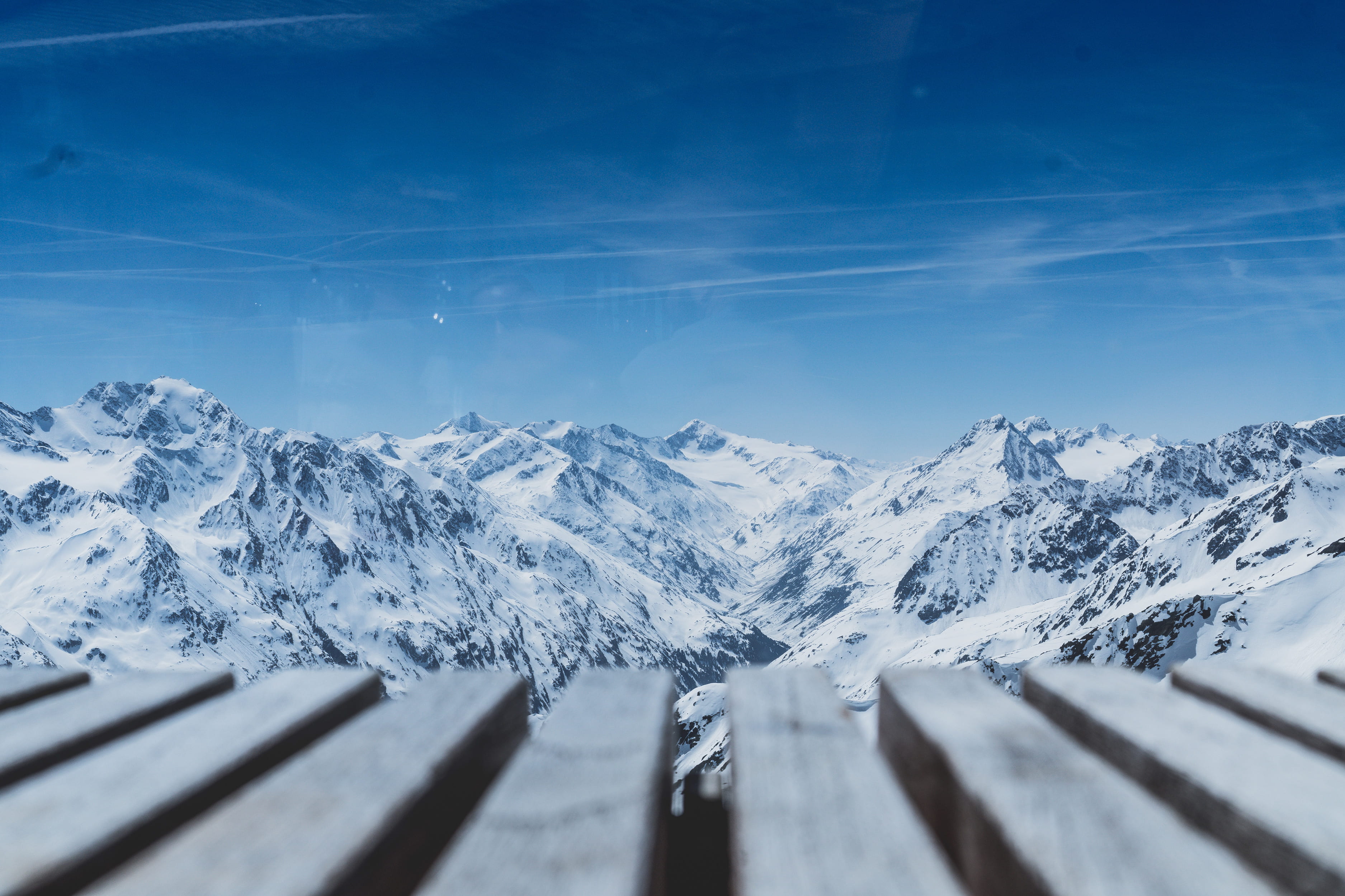 white, covered, mountain peak, cold temperature, environment, daytime, explore, blue, ski resort, photography, bond, frozen, snow, grey, alp, travel destinations, HD Wallpaper
