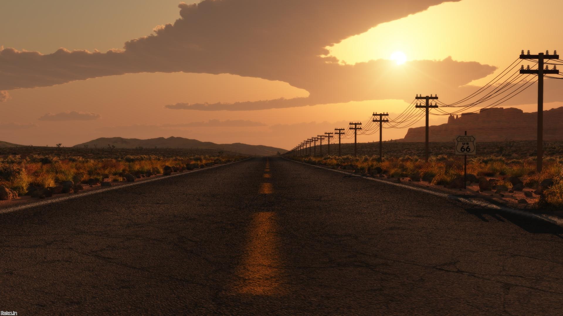 road, 1080P, nature, 3d and abstract, home, driving, place, cars, walk, drem, trip, dark, lost, highway, night, HD Wallpaper