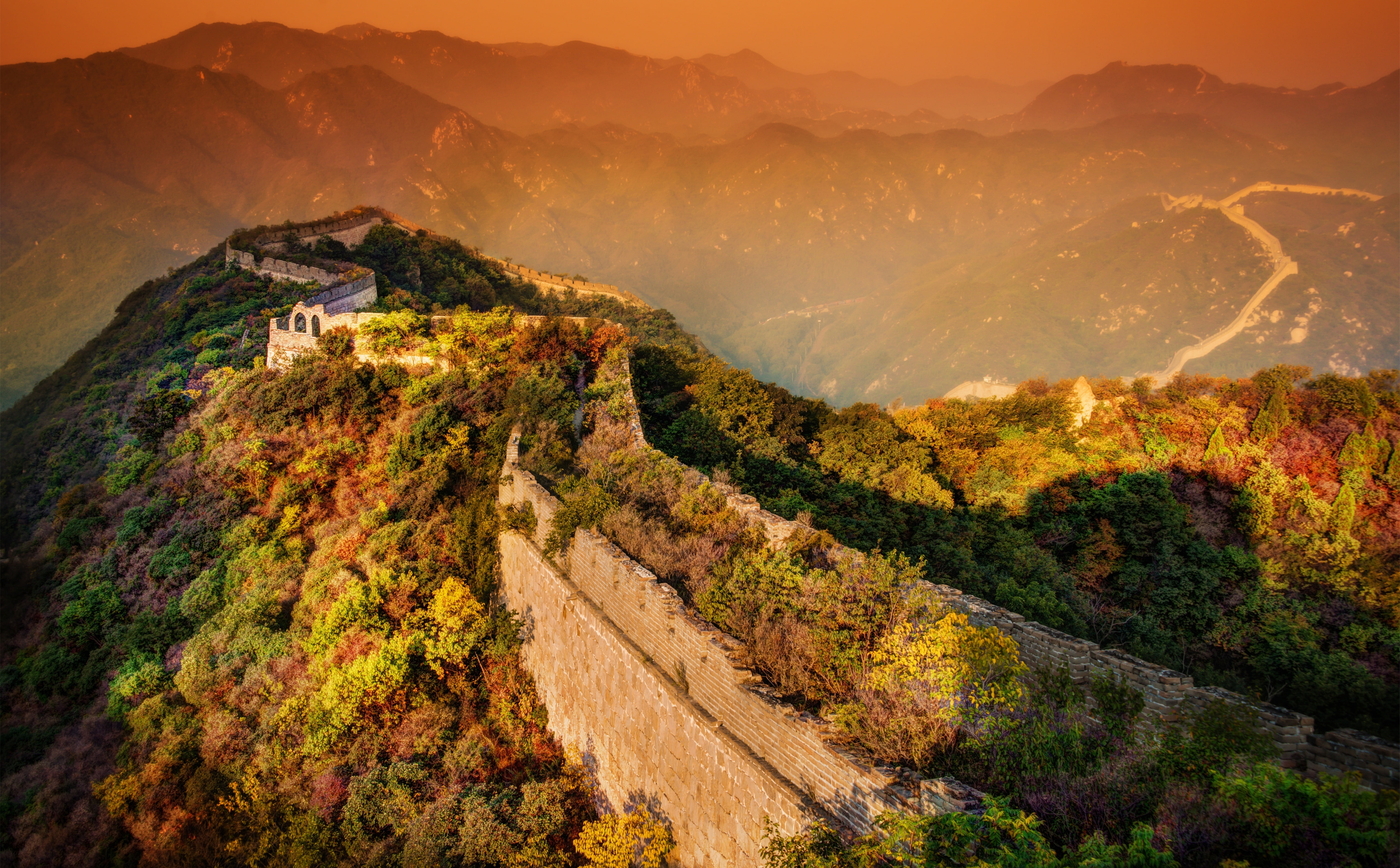 remote, china, beauty in nature, Asia/China, Nature, moody, change, scenics - nature, road, 5K, idyllic, non-urban scene, autumn, plant, sky, tranquil scene, HD Wallpaper