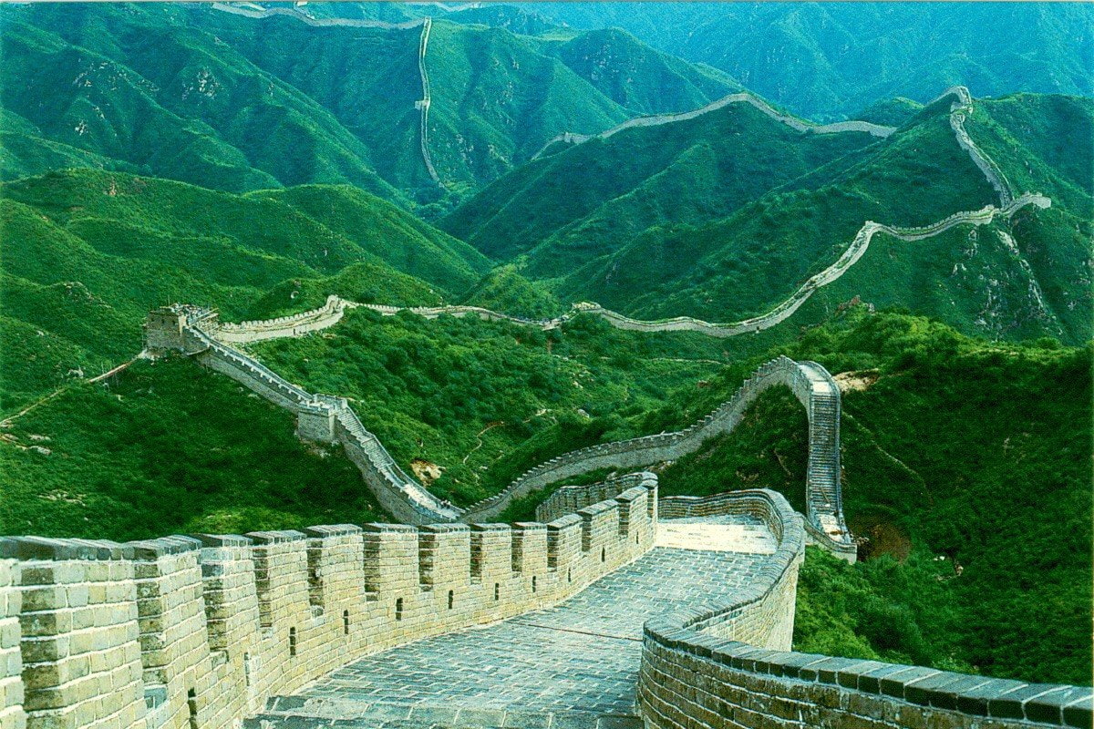 480P, great wall of china, HD Wallpaper