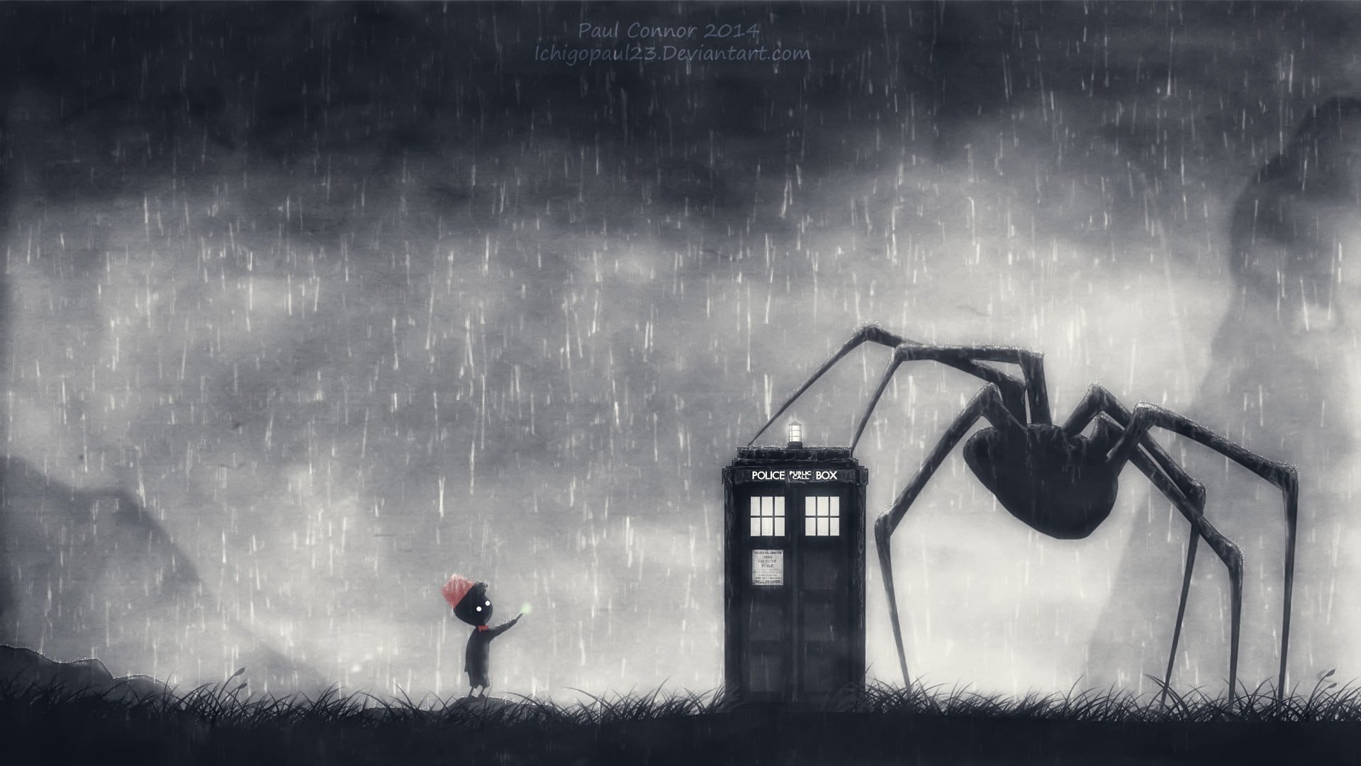 Doctor Who, 1080P, Limbo (Video Game), Video Game, Crossover, HD Wallpaper