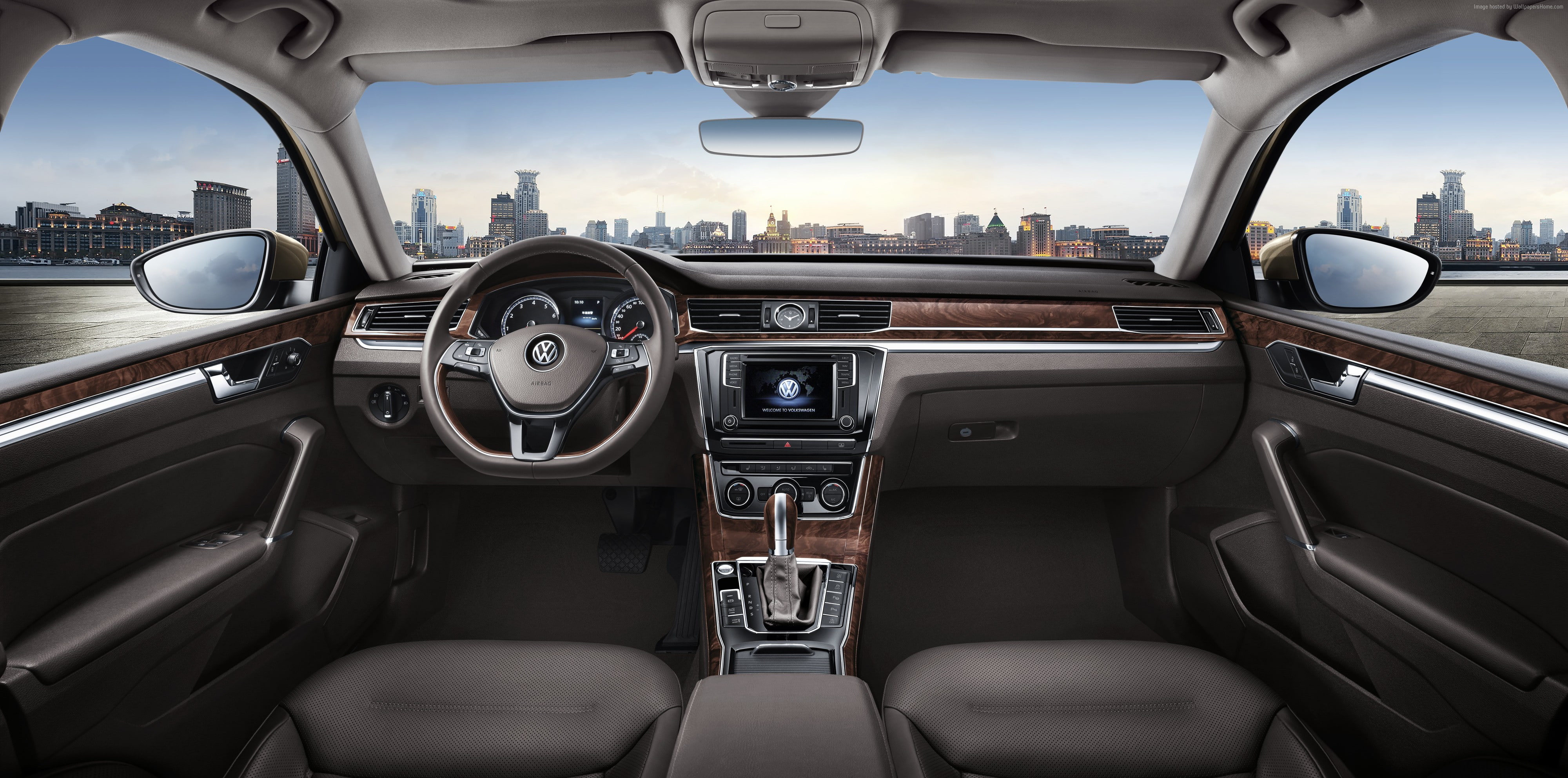 Volkswagen Passat CN-spec (NMS), 4K, interior, sedan, HD Wallpaper