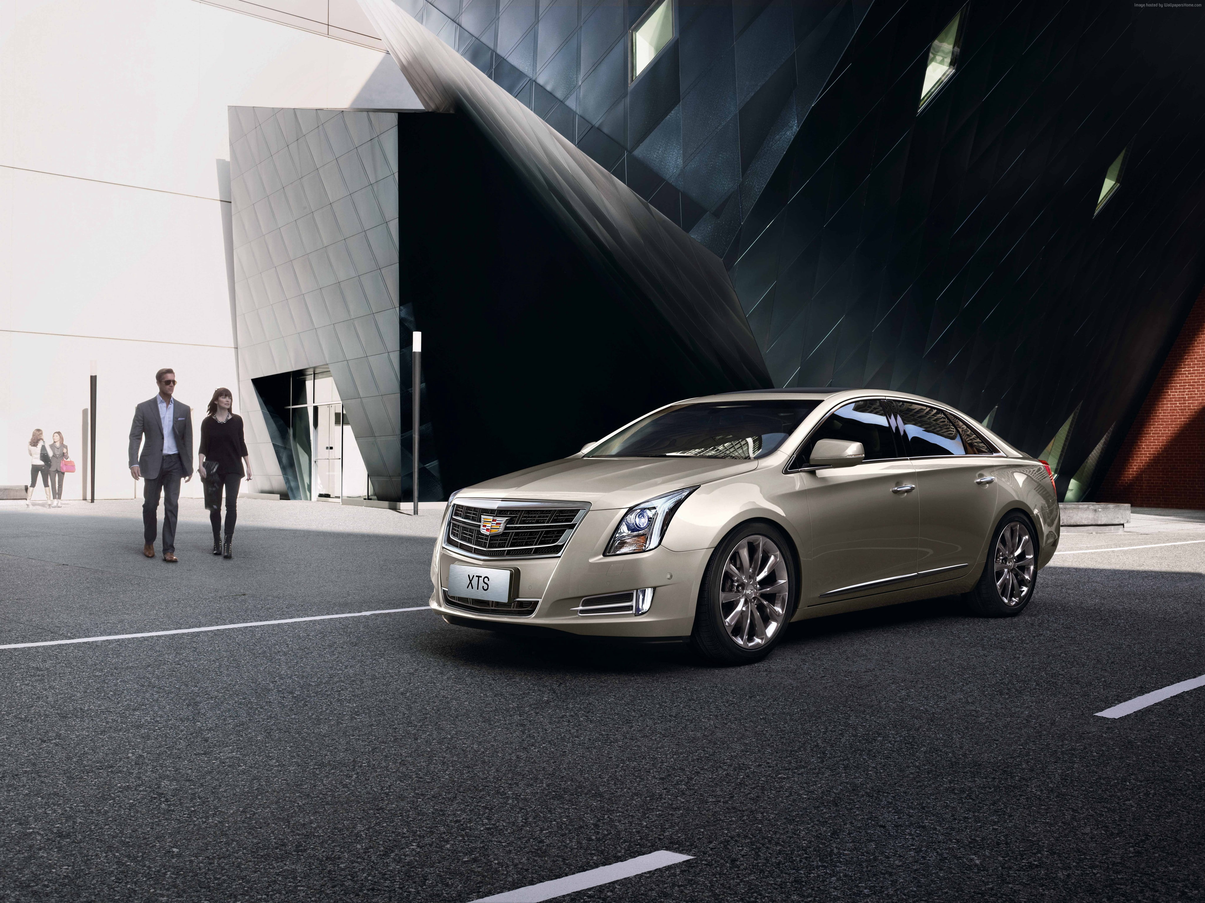 luxury cars, 4K, Cadillac XTS CN-spec, HD Wallpaper