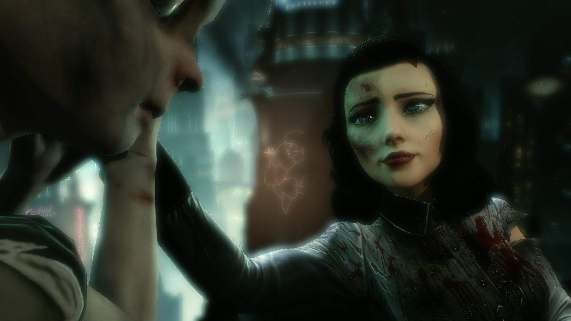bioshock, infinite, elizabeth, at, hd, sea, 1080P, burial, video games, HD Wallpaper