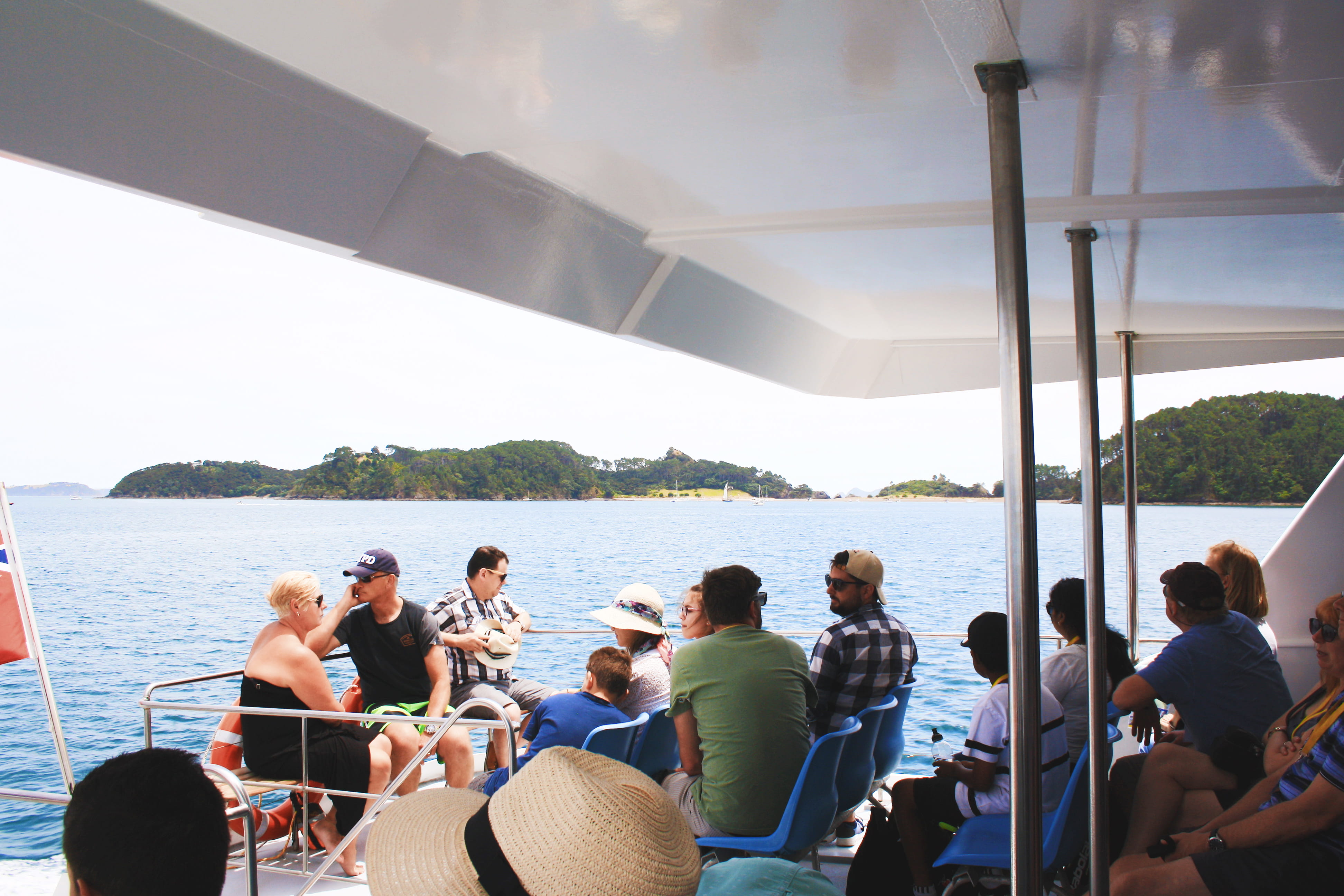 sitting, man, paihia, summer, group, lady, leisure activity, adult, north, country, new zealand, water, 4K, ocean, hat, men, medium group of people, nz, HD Wallpaper