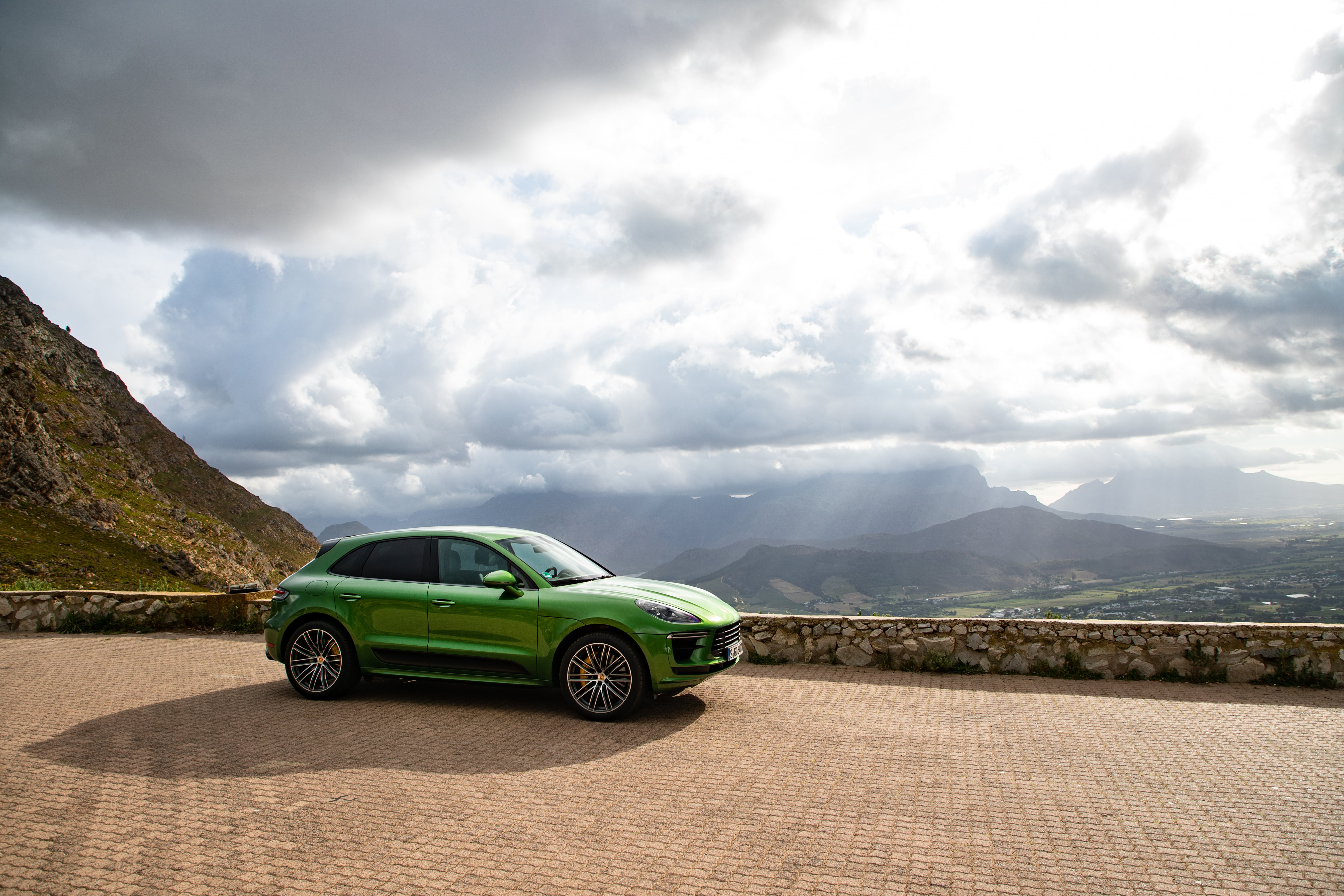 Porsche, SUV, Porsche Macan, Luxury Car, Vehicle, Porsche Macan Turbo, Green Car, Car, 5K, HD Wallpaper