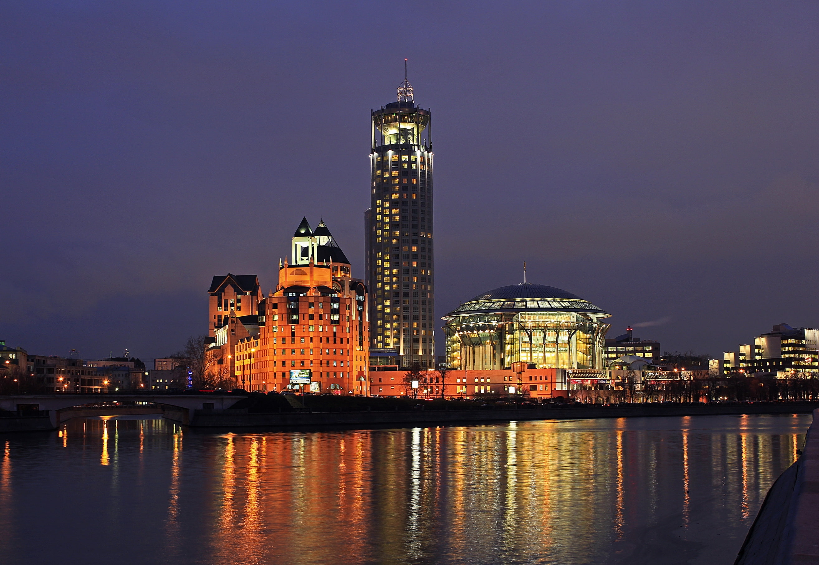 russia, music, river, moscow, 2K, house, international, HD Wallpaper