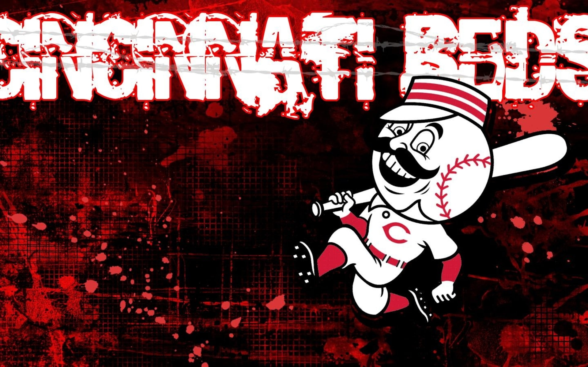 baseball, reds, 1080P, cincinnati, mlb, HD Wallpaper