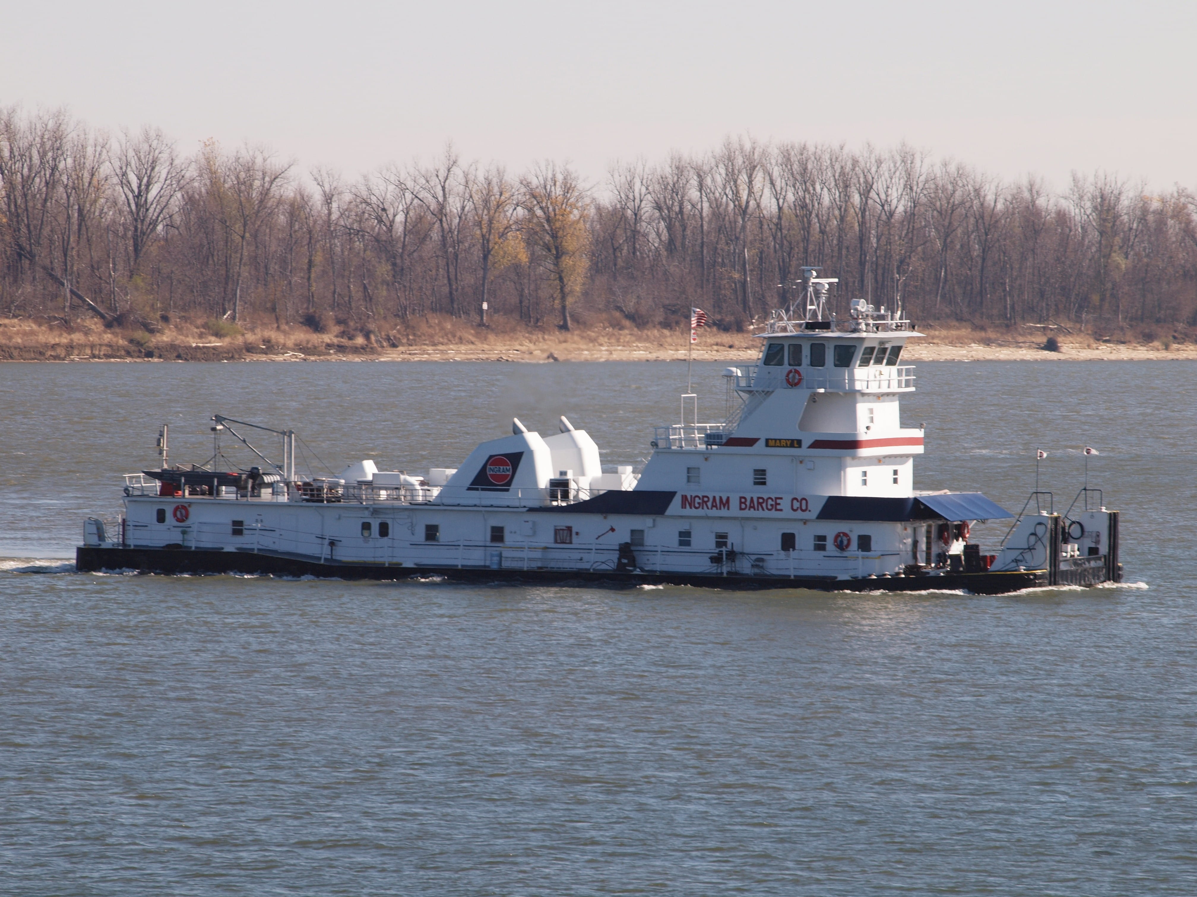 shipping, outdoors, no people, land, waterfront, nature, port, mode of transportation, River, sky, tree, commercial, navy, 4K, passenger craft, nautical vessel, HD Wallpaper