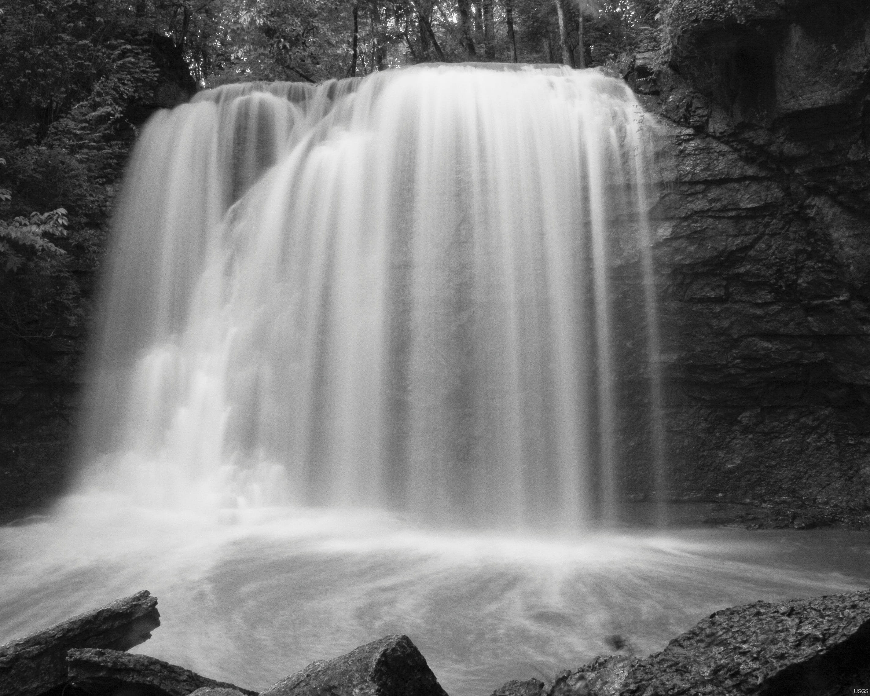 cascade, long exposure, tree, spraying, ohio, 2K, photography, no people, outdoors, day, rocks, falling water, blurred motion, stream, water, scenics - nature, HD Wallpaper